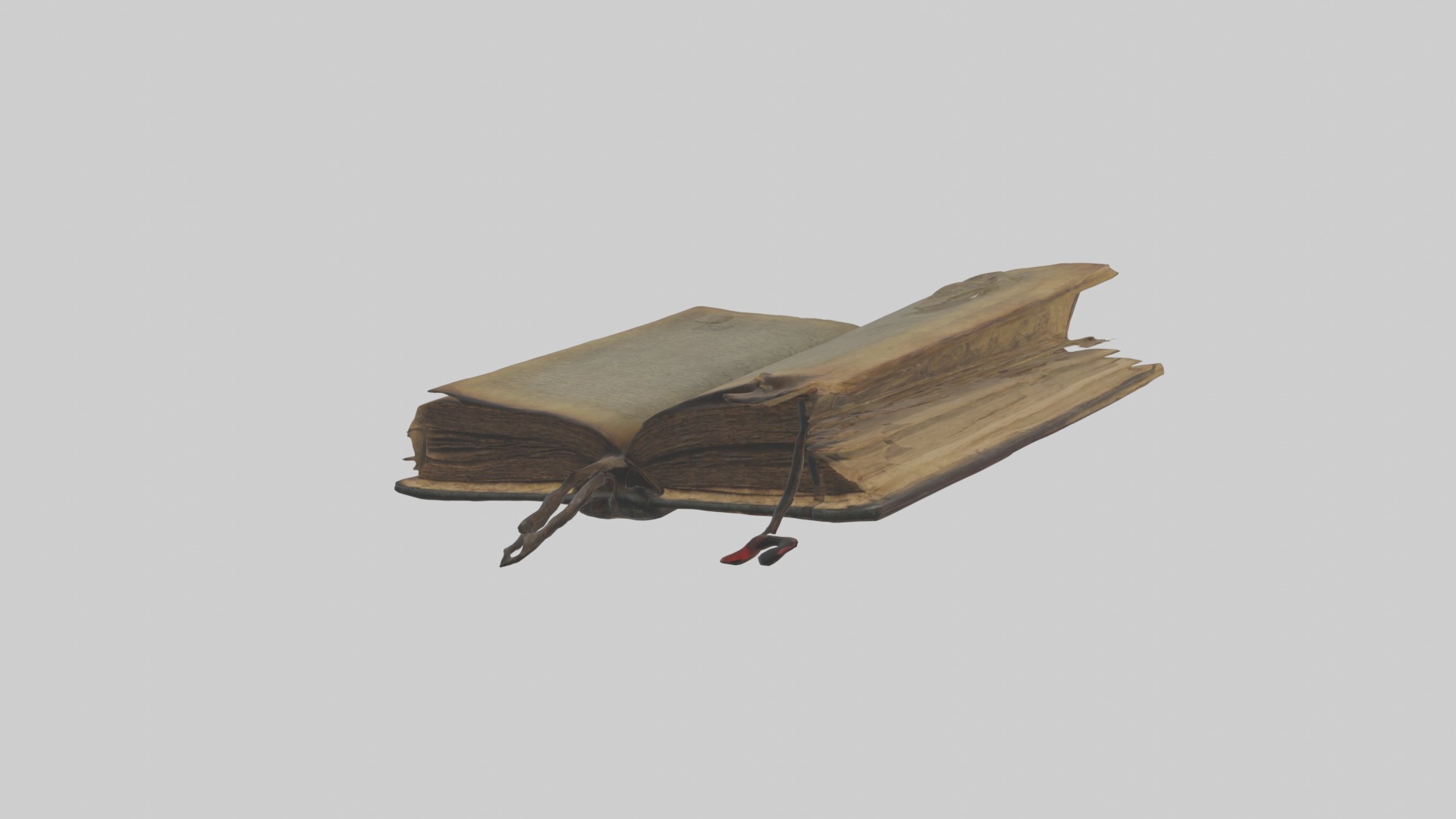 Bookoffate Model 1 Low-poly 3D model_4