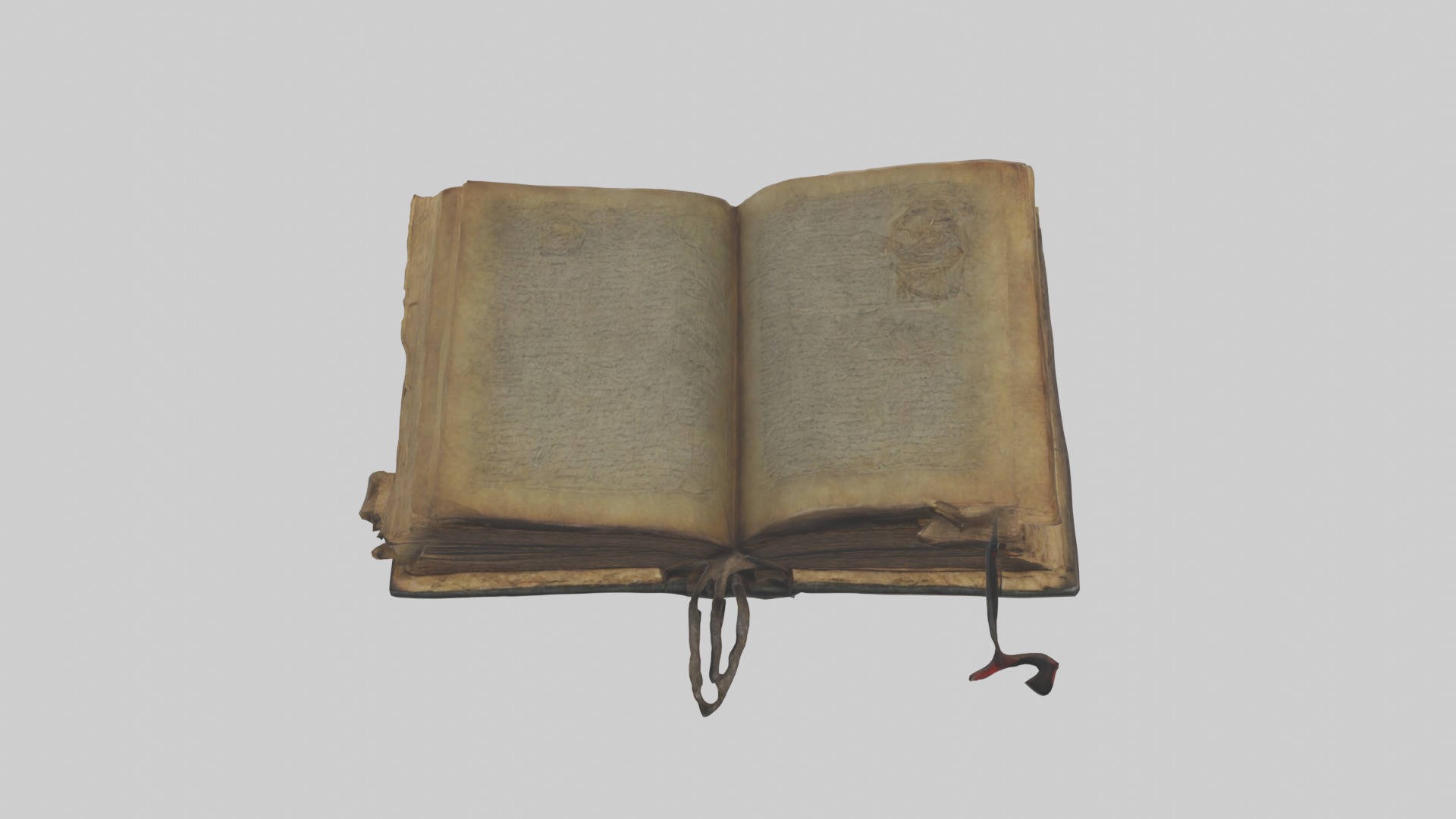 Bookoffate Model 1 Low-poly 3D model_10