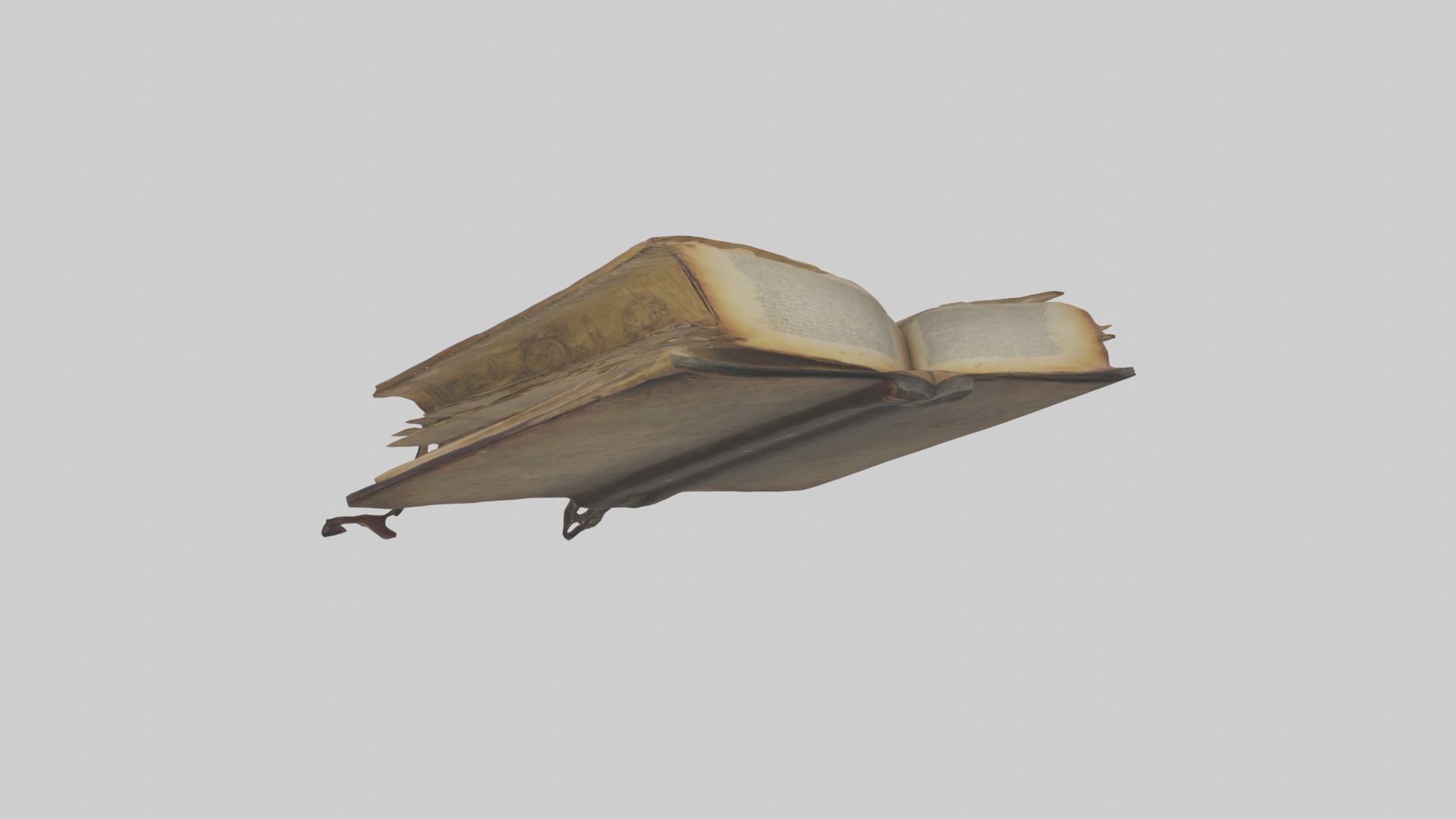 Bookoffate Model 1 Low-poly 3D model_1