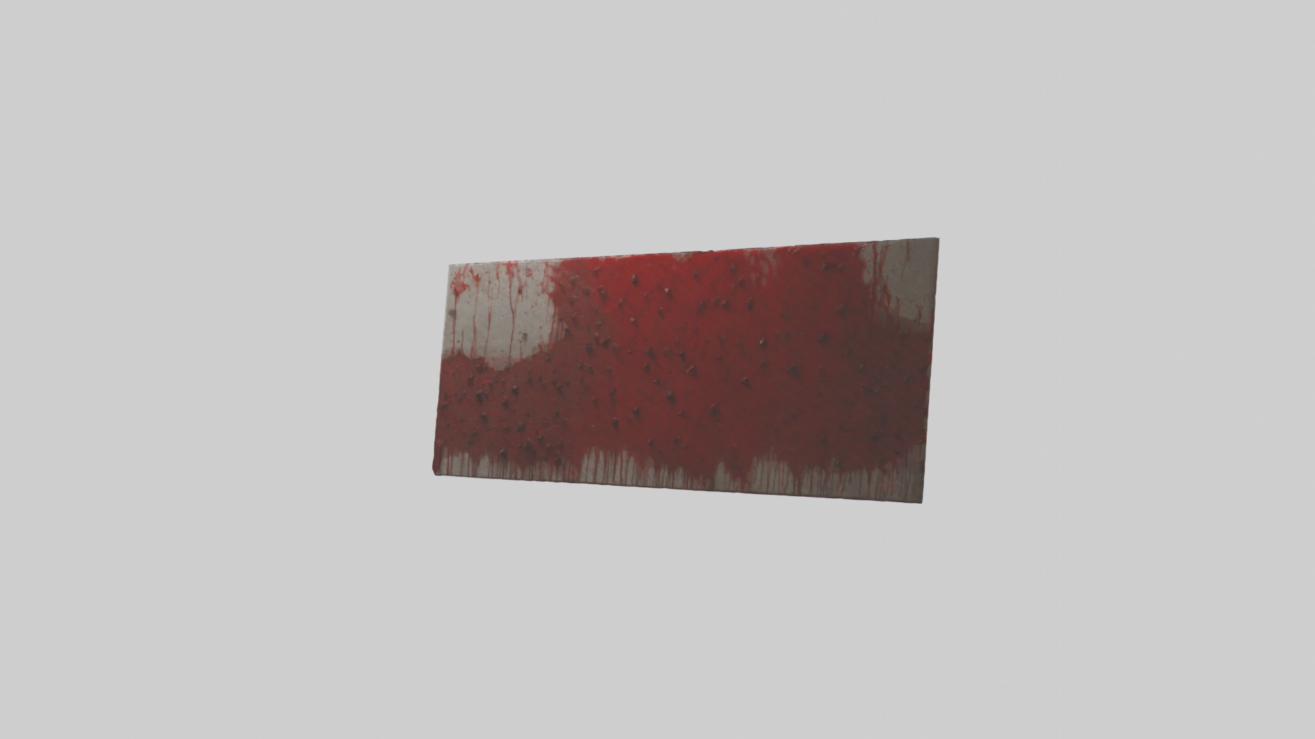 Bloodspatteredwall 1 Low-poly 3D model_5