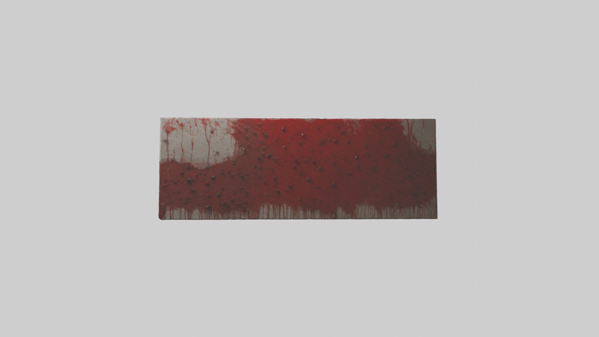 Bloodspatteredwall 1 Low-poly 3D model_7