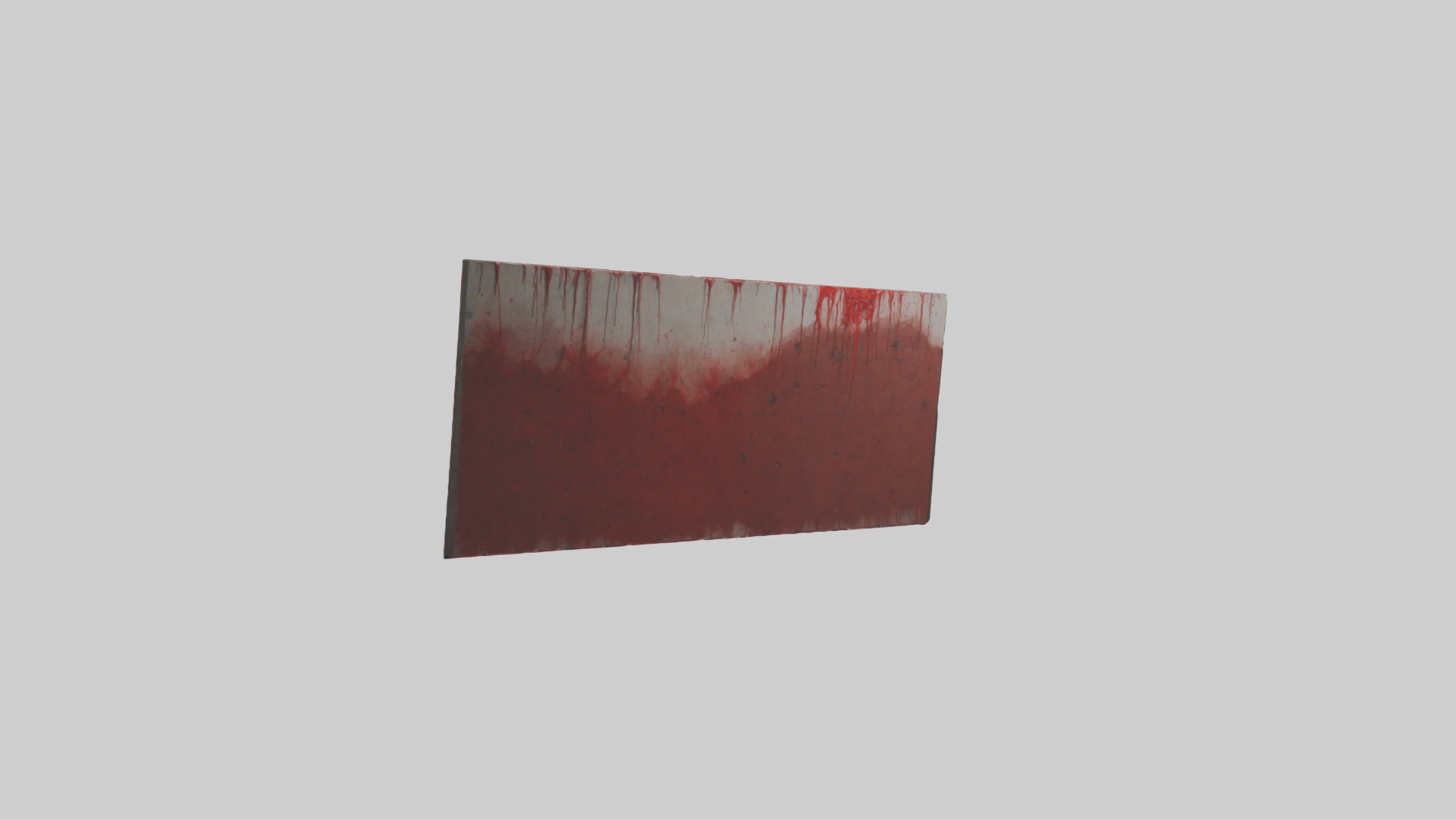 Bloodspatteredwall 1 Low-poly 3D model_4
