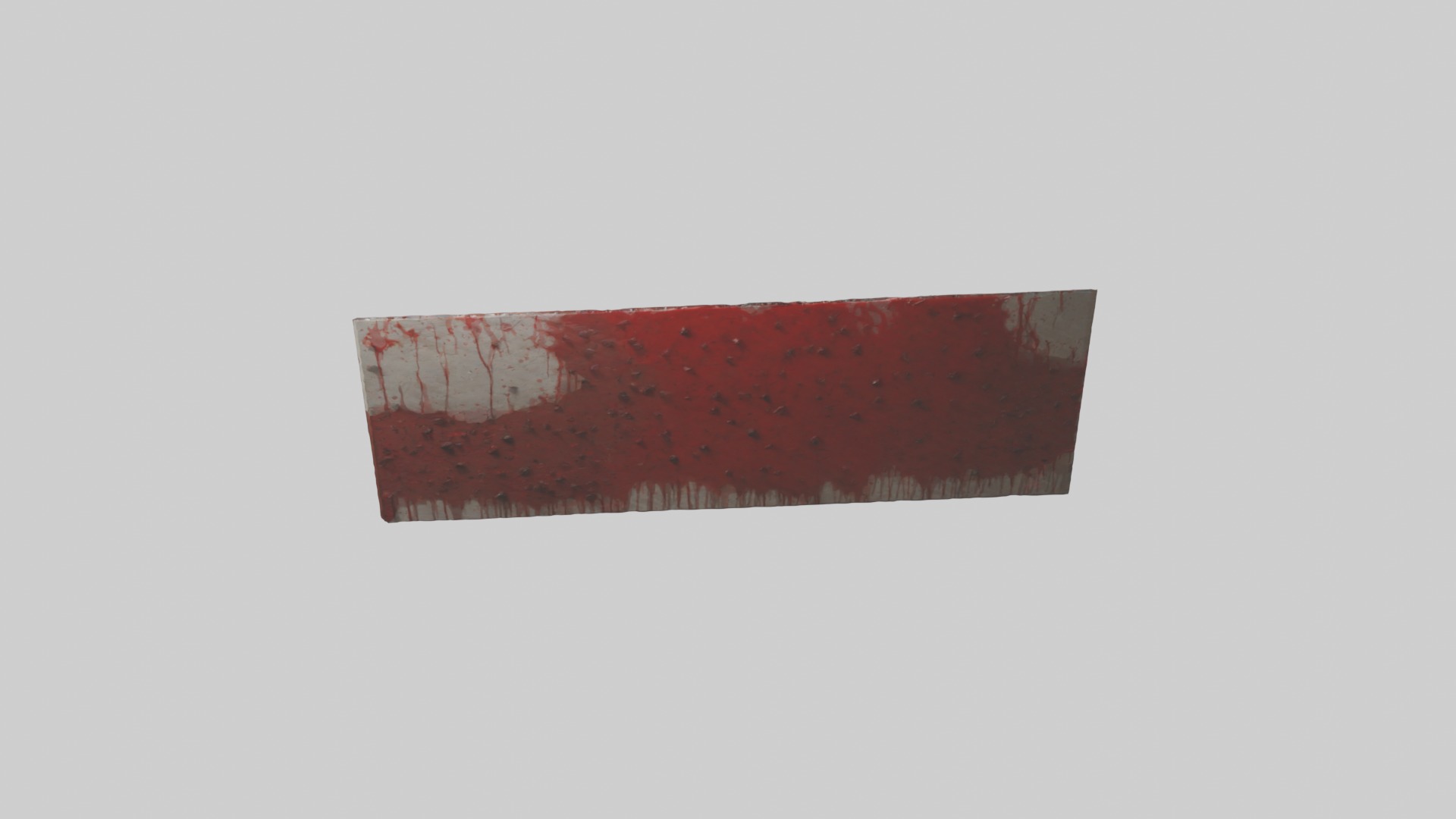 Bloodspatteredwall 1 Low-poly 3D model_12