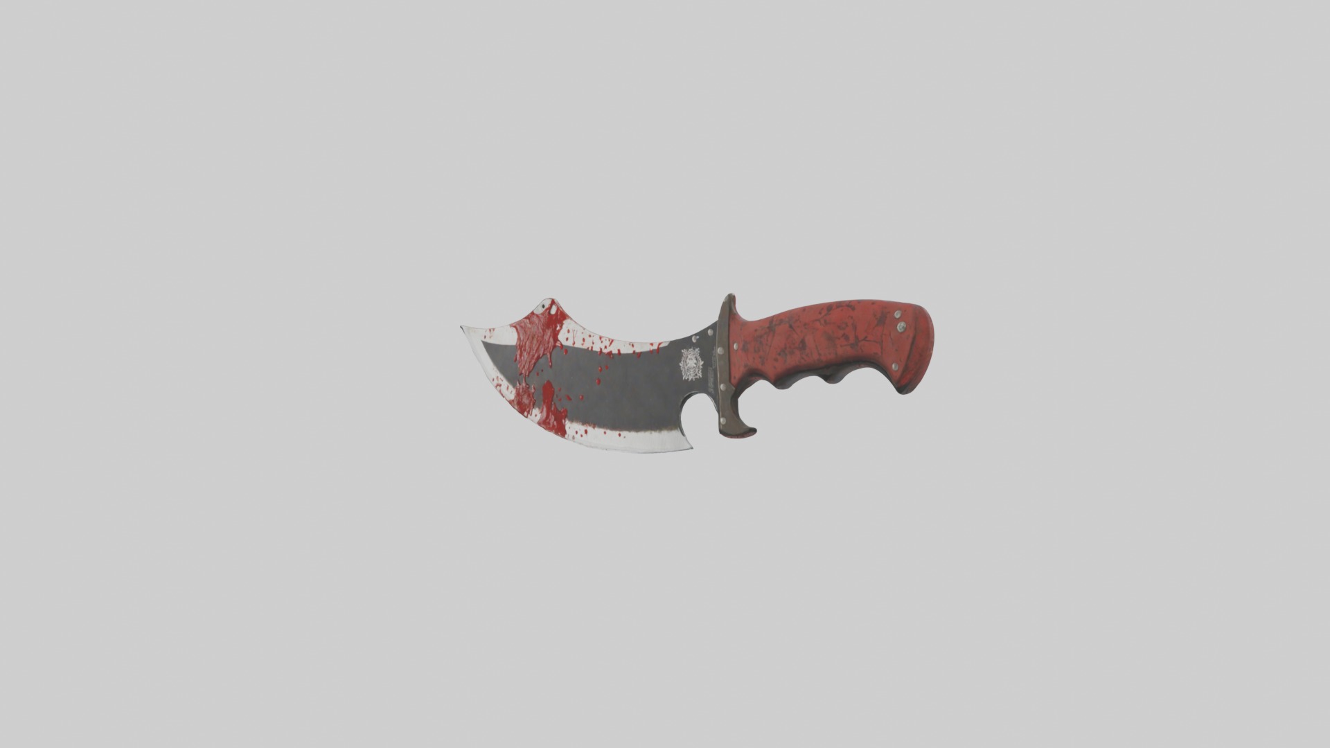 Bloodcoveredmachete 1 Low-poly 3D model_4