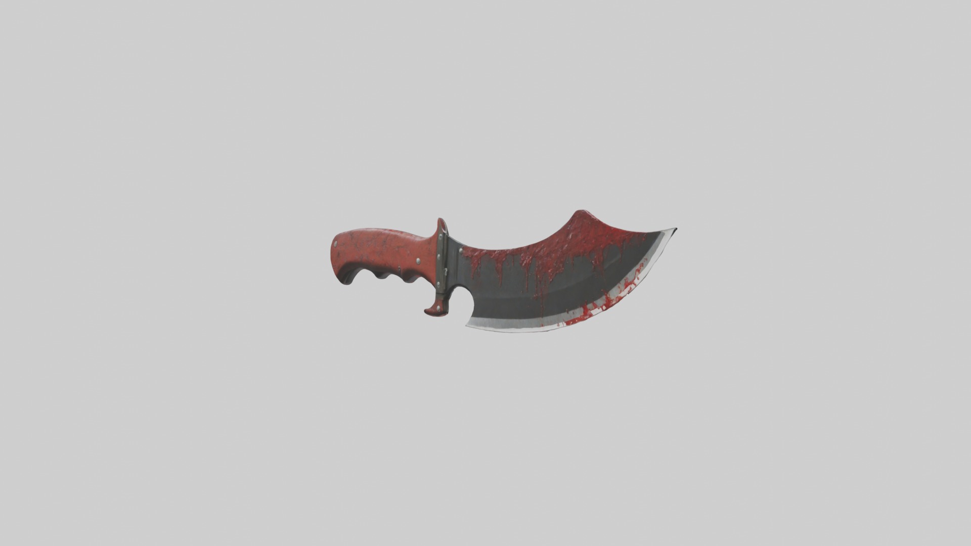 Bloodcoveredmachete 1 Low-poly 3D model_2