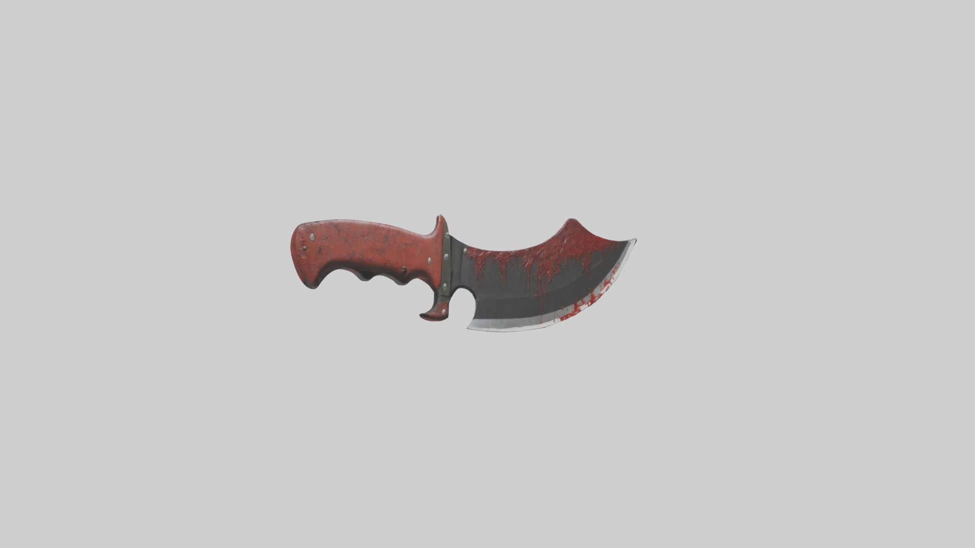 Bloodcoveredmachete 1 Low-poly 3D model_1