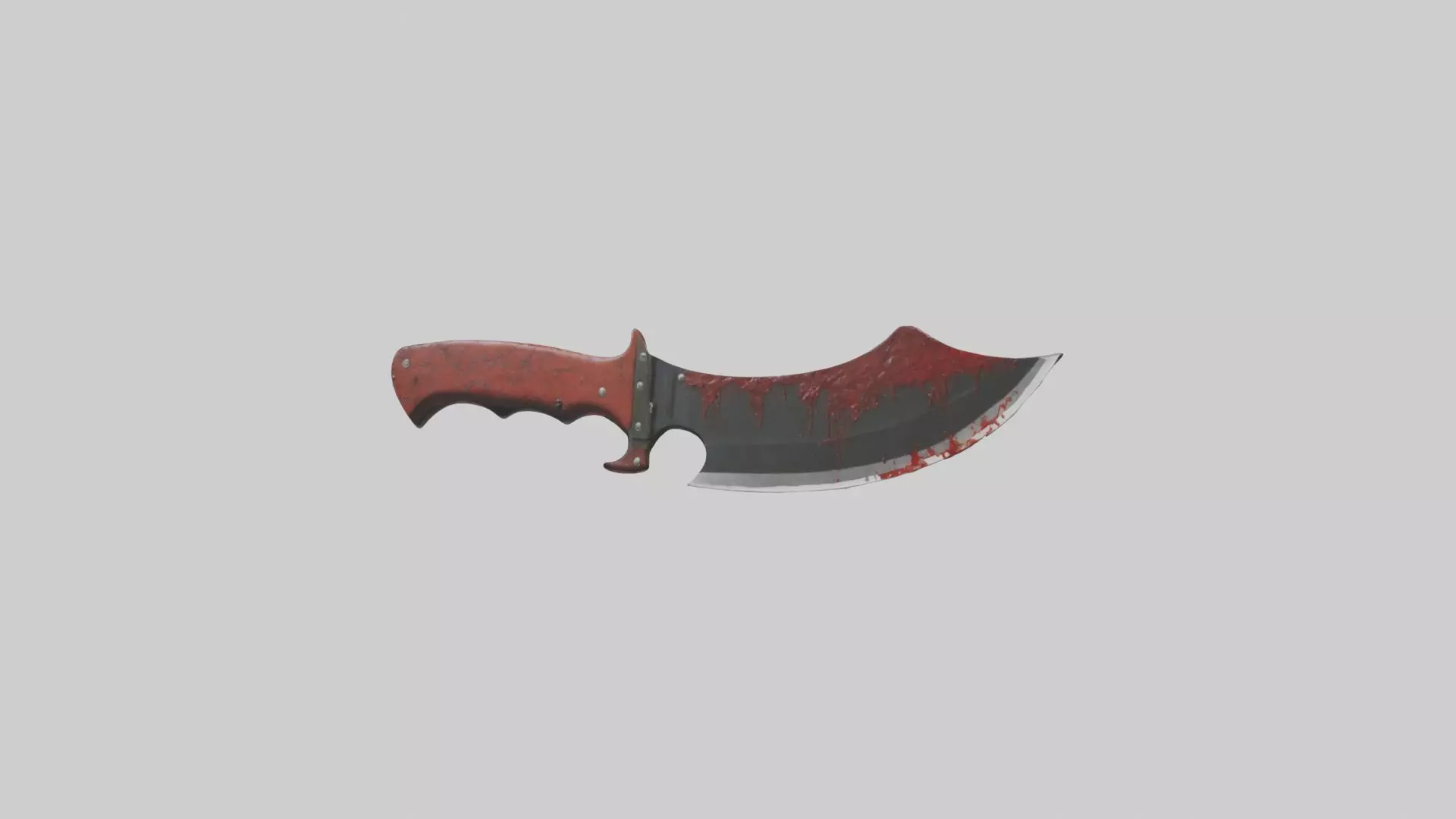 Bloodcoveredmachete 1 Low-poly 3D model_0