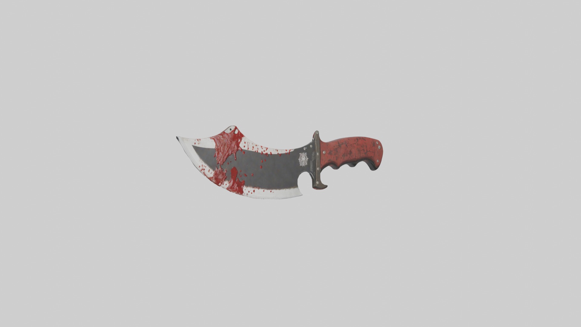 Bloodcoveredmachete 1 Low-poly 3D model_5