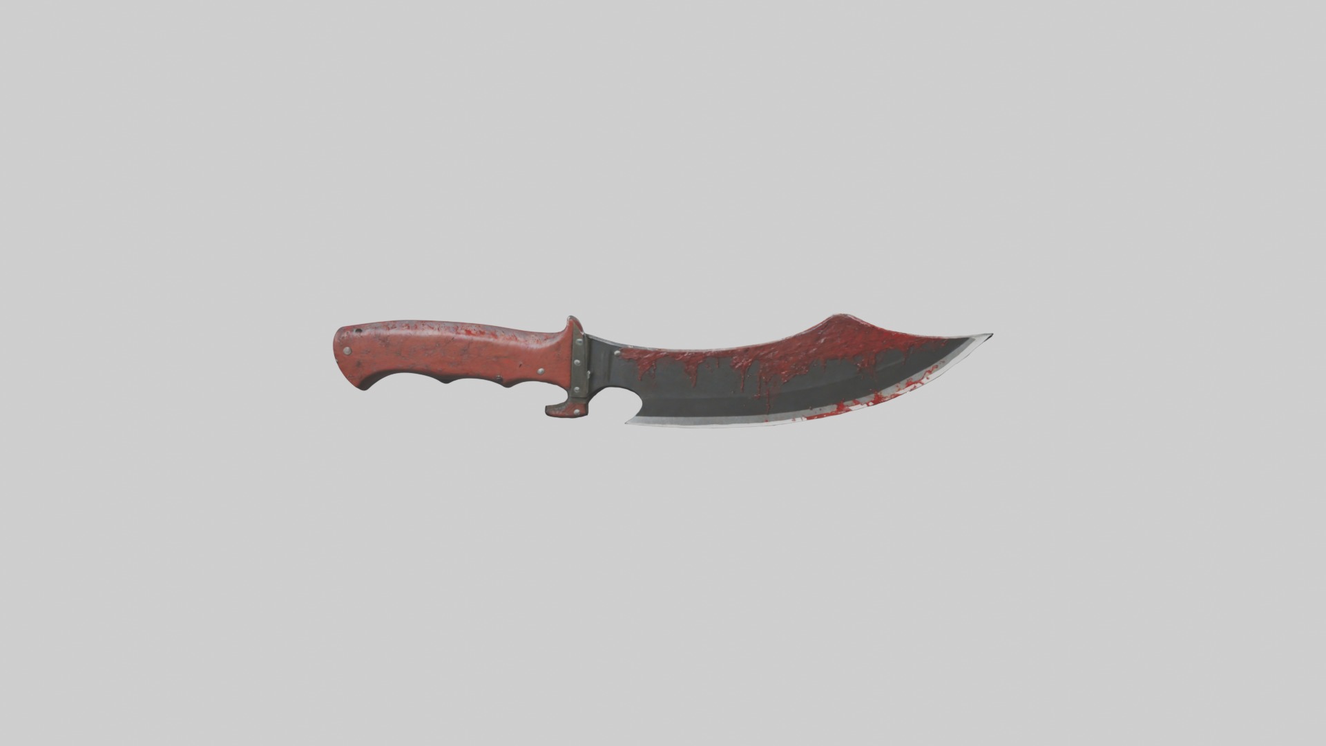 Bloodcoveredmachete 1 Low-poly 3D model_9