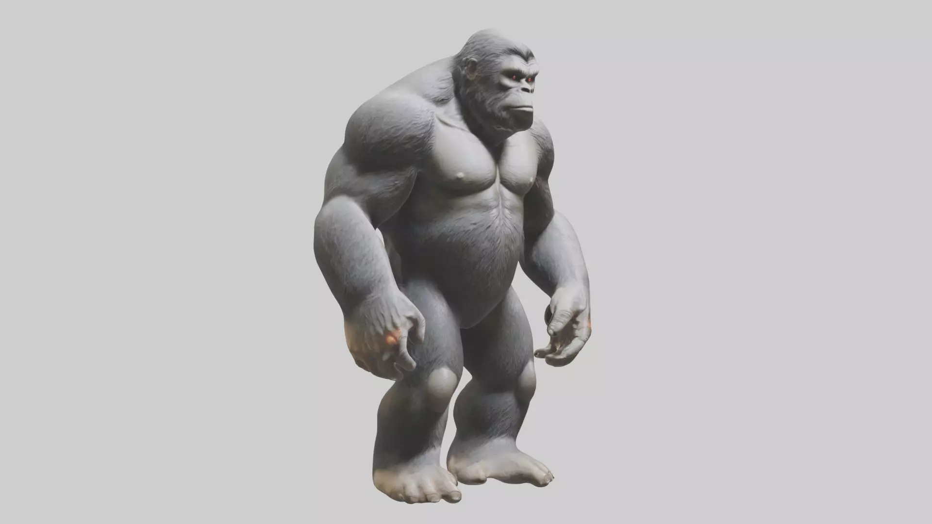 Bigfoot Model 1 Low-poly 3D model_0