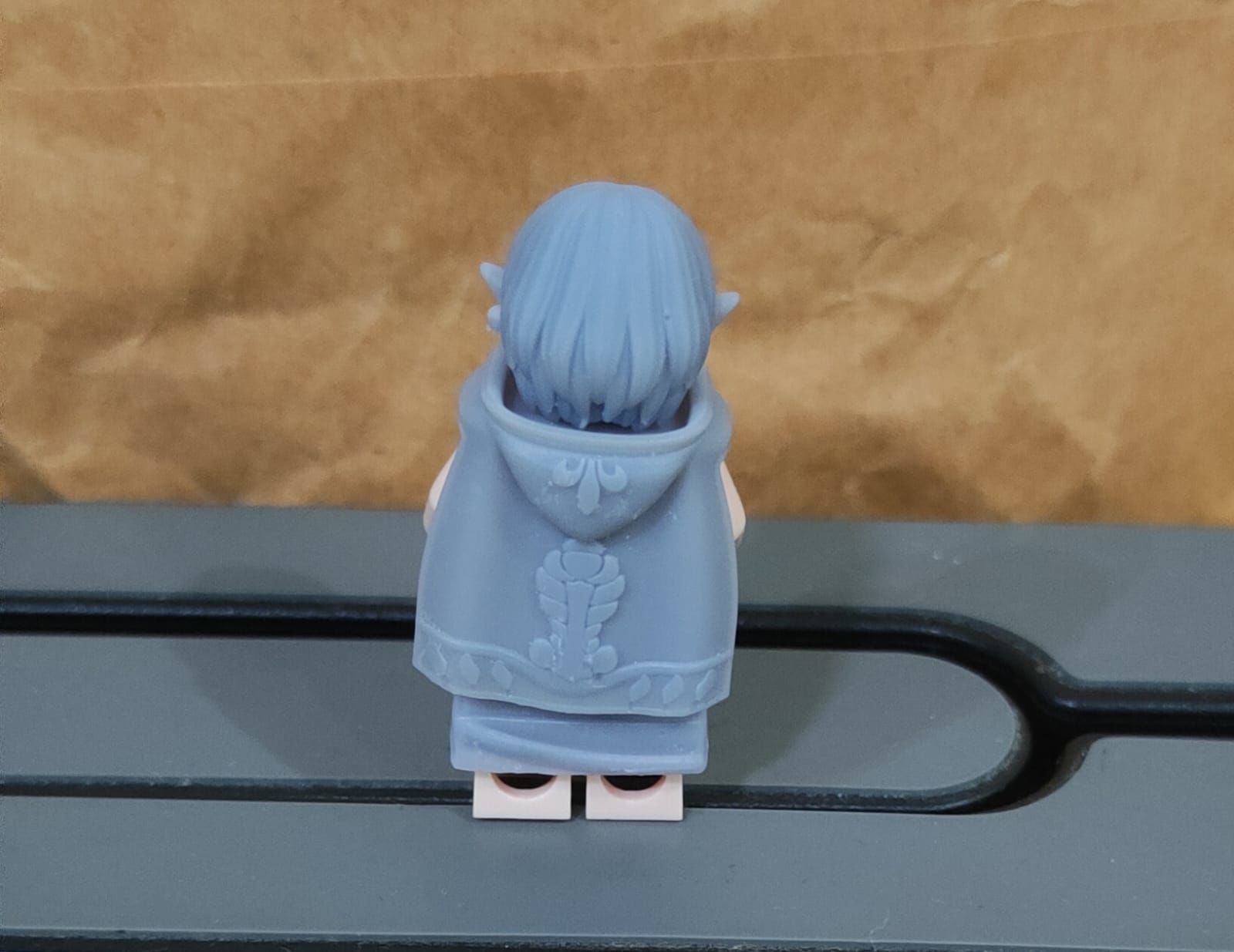 Lego Brick minifigure compatible Princess Zelda  3D print model_4