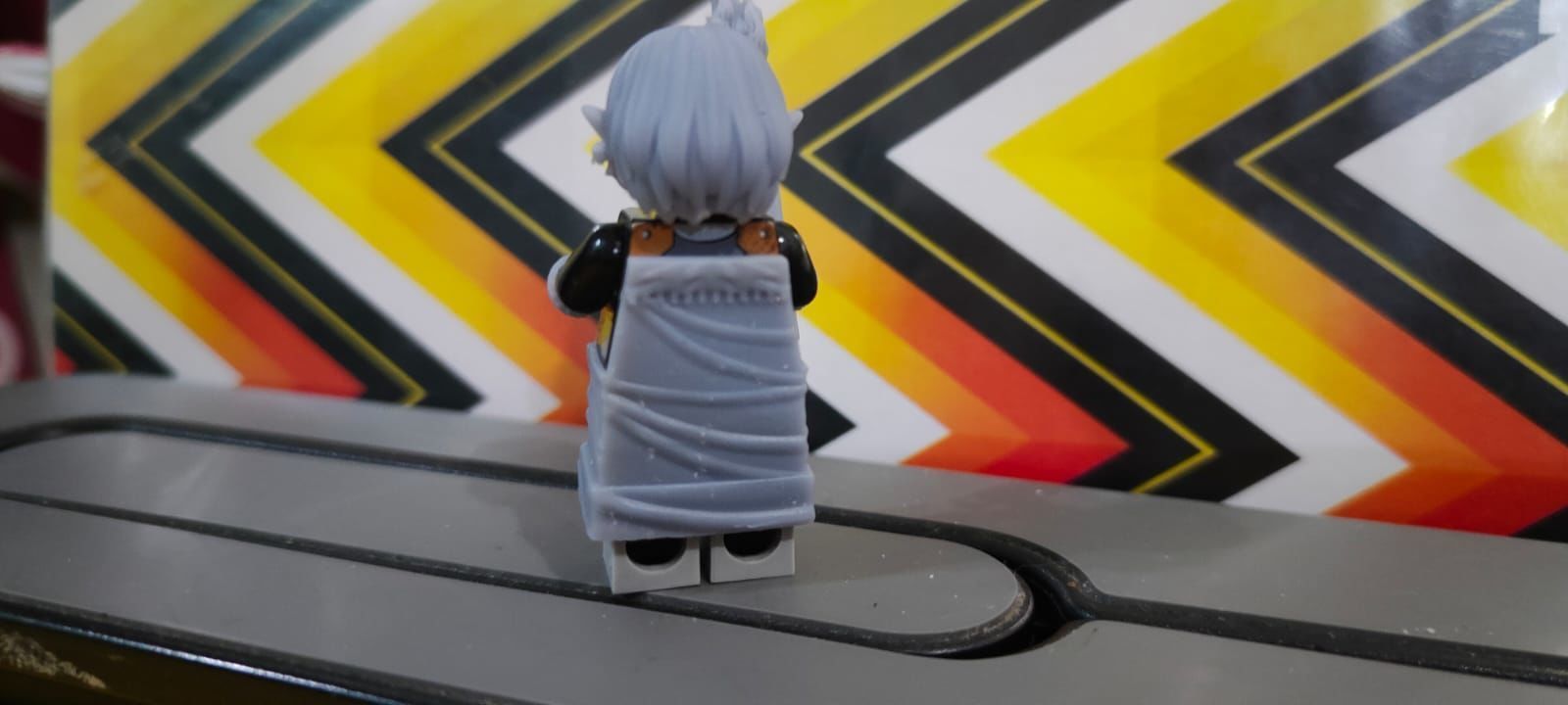 Lego Brick minifigure compatible Princess Zelda  3D print model_2