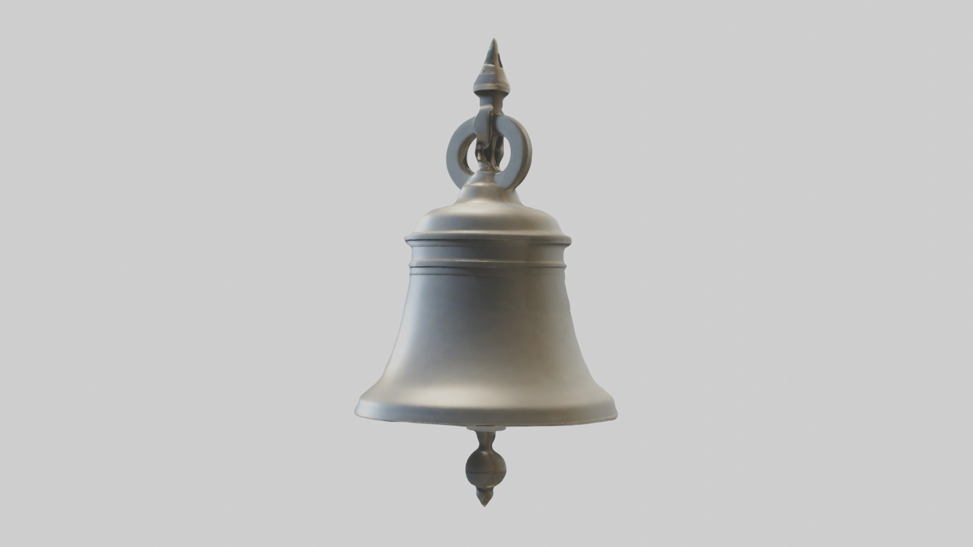 Bell Model 1 Low-poly 3D model_4