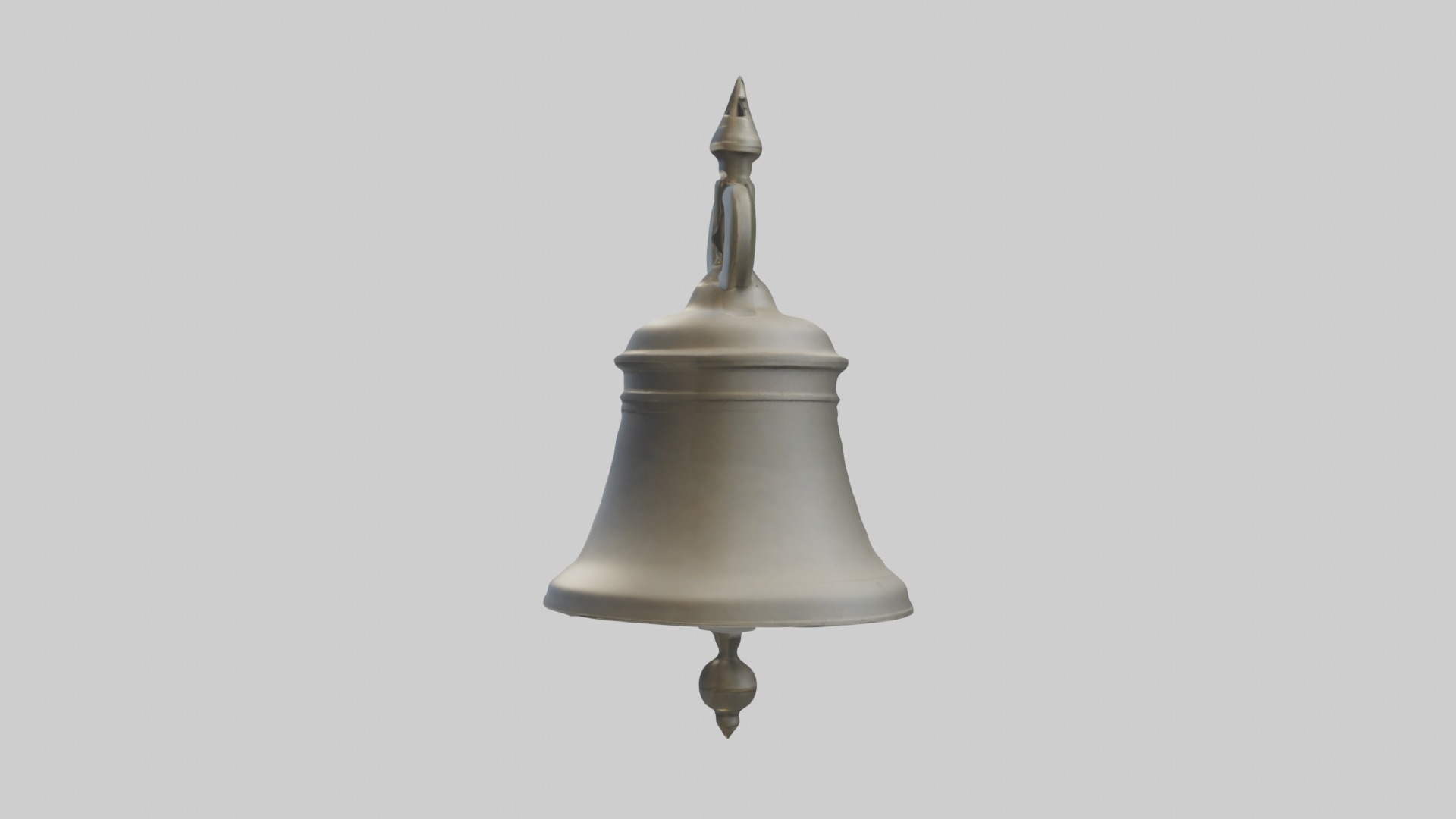 Bell Model 1 Low-poly 3D model_6