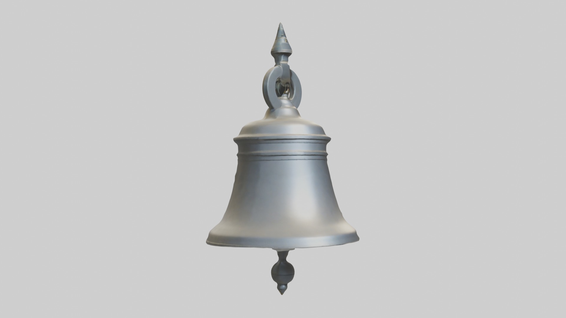 Bell Model 1 Low-poly 3D model_5