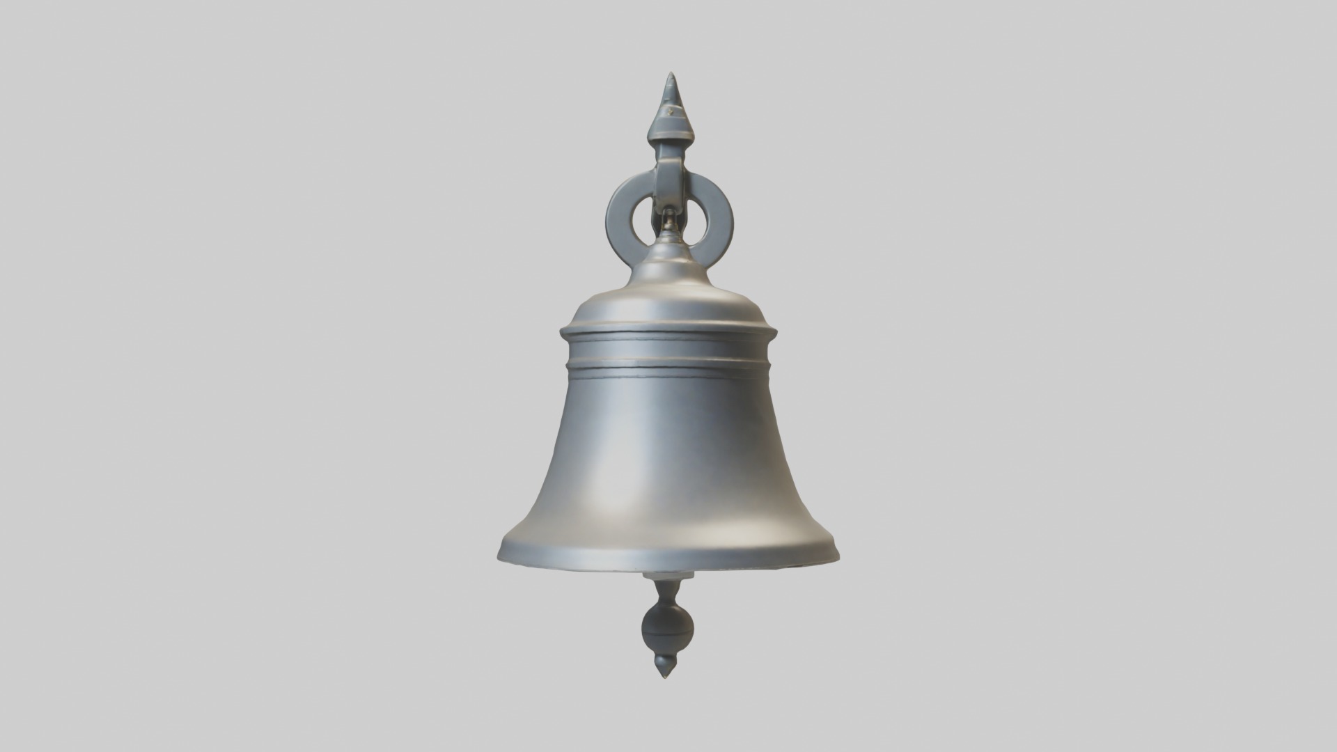 Bell Model 1 Low-poly 3D model_3
