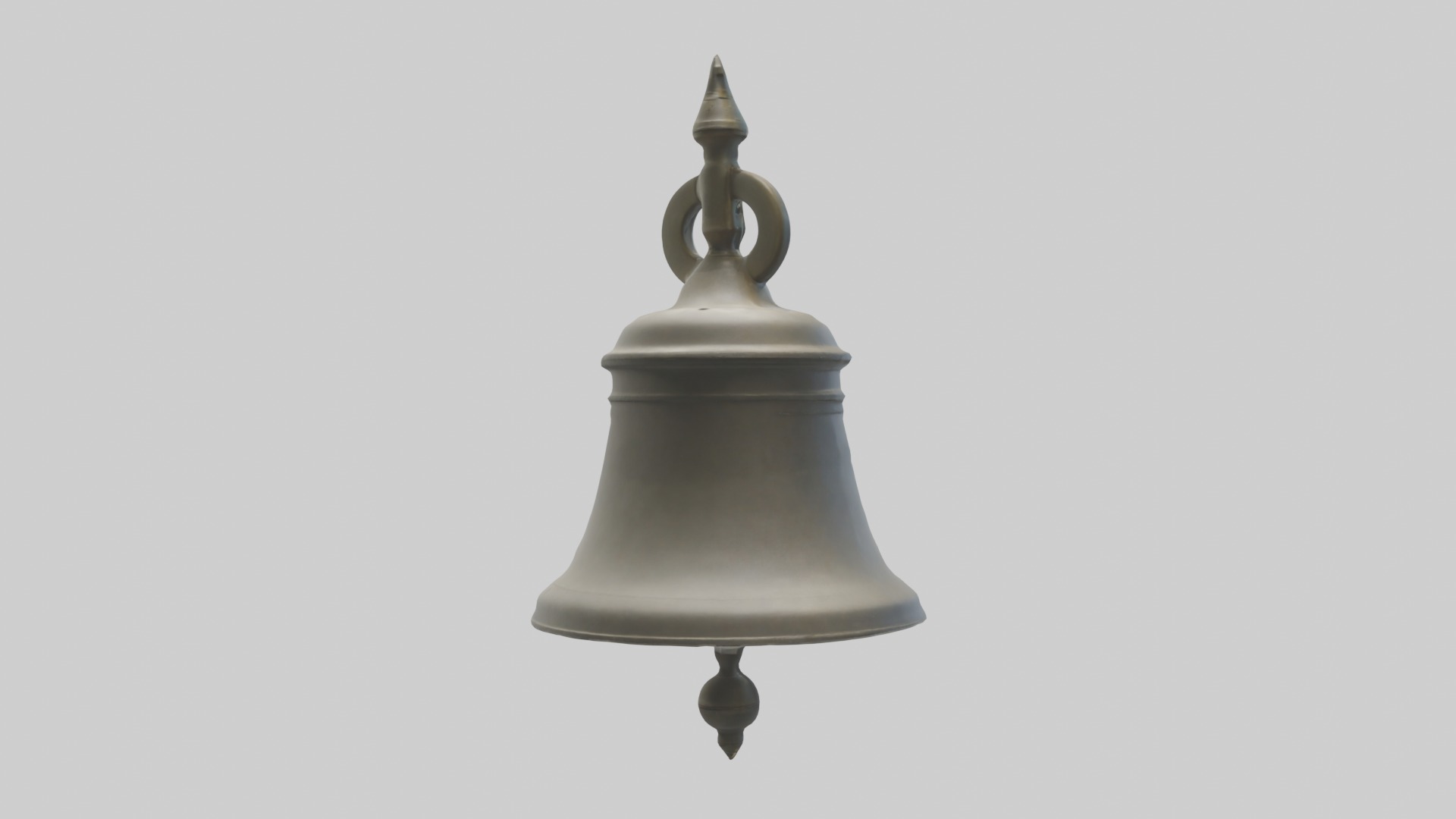 Bell Model 1 Low-poly 3D model_2