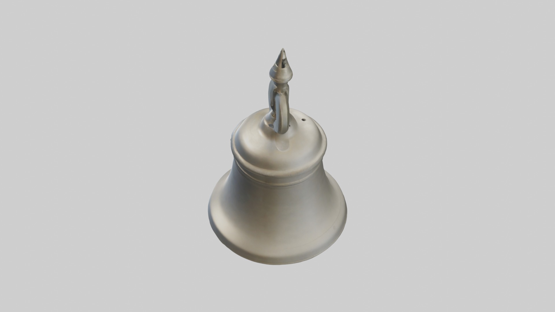 Bell Model 1 Low-poly 3D model_11