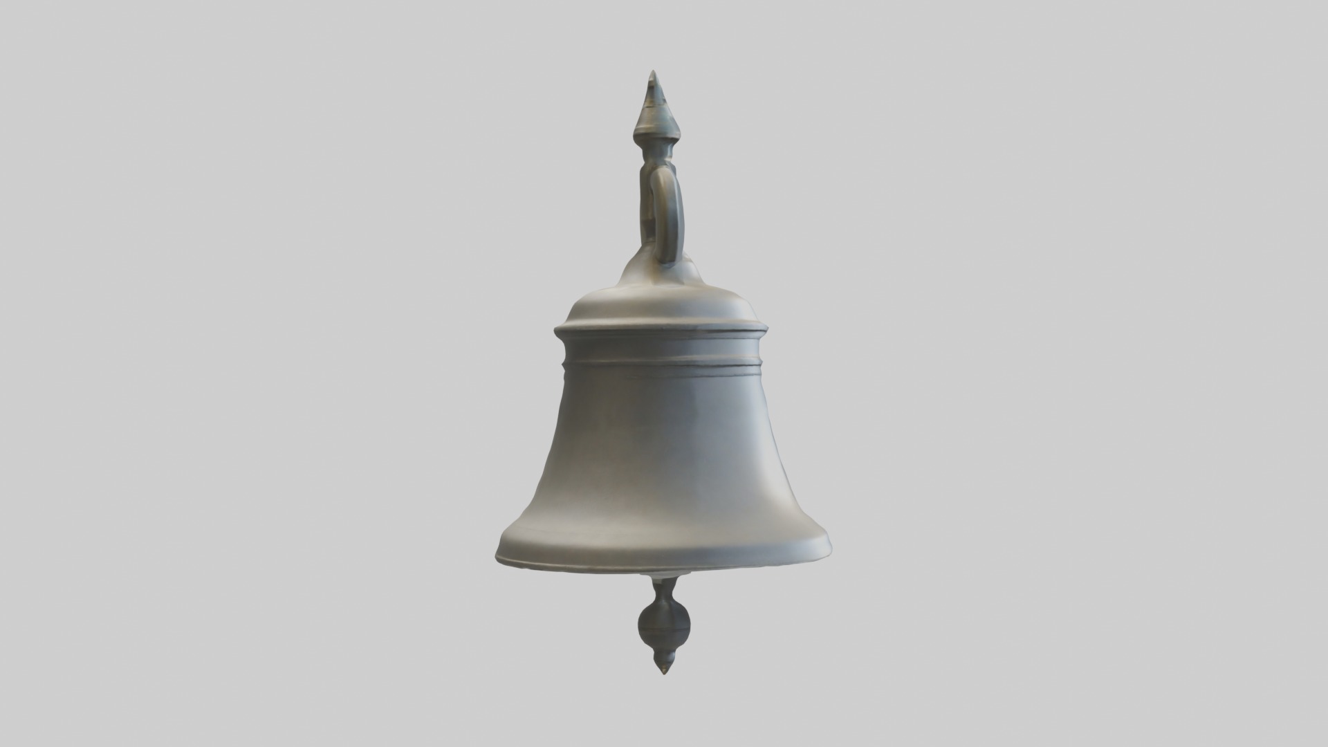 Bell Model 1 Low-poly 3D model_7