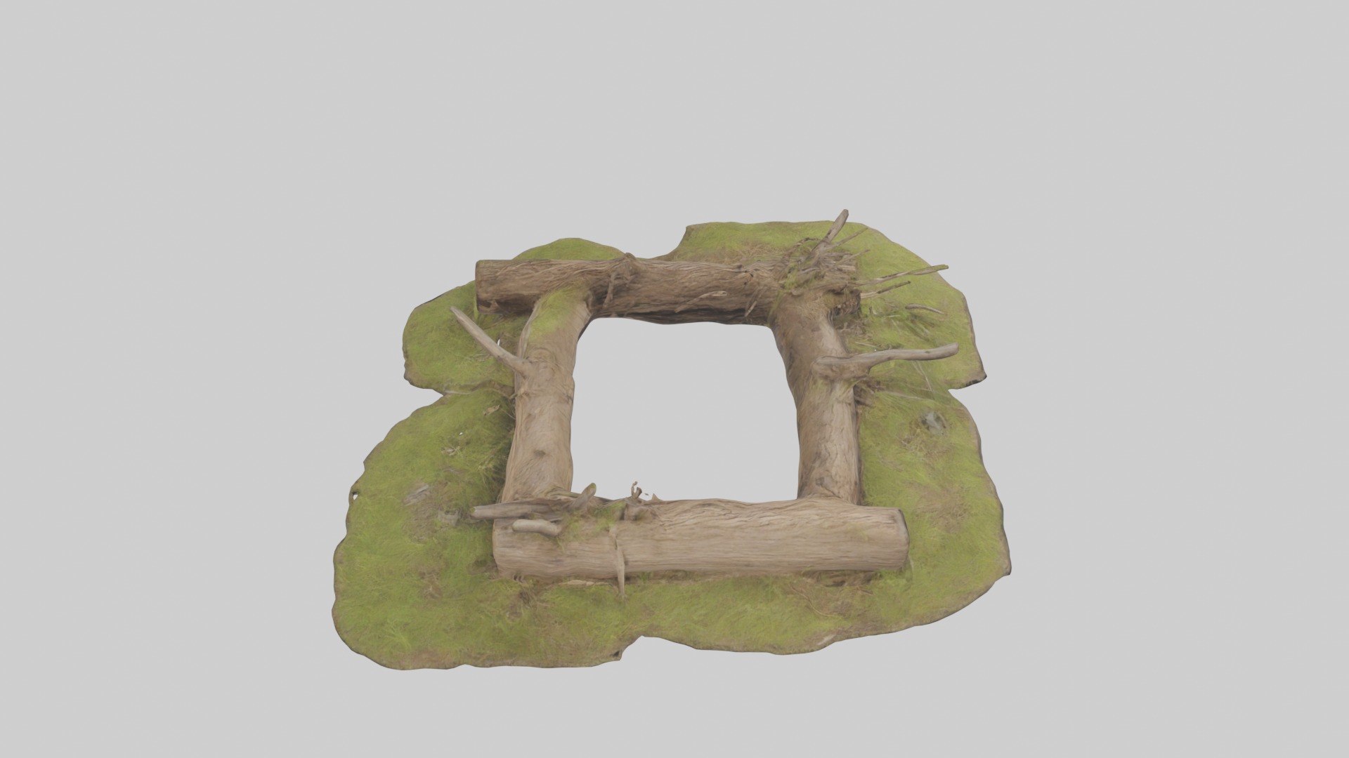 Beaverdam Model 1 Low-poly 3D model_9