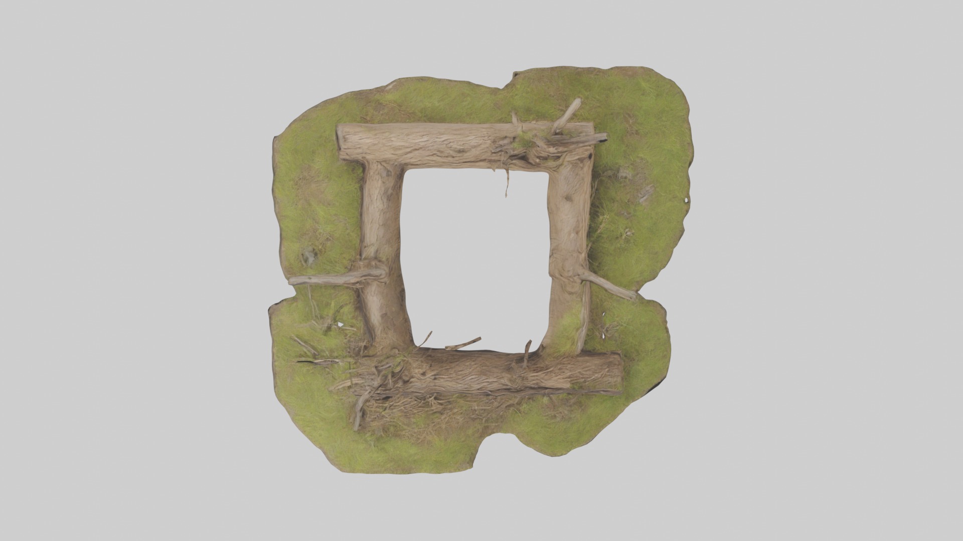 Beaverdam Model 1 Low-poly 3D model_8