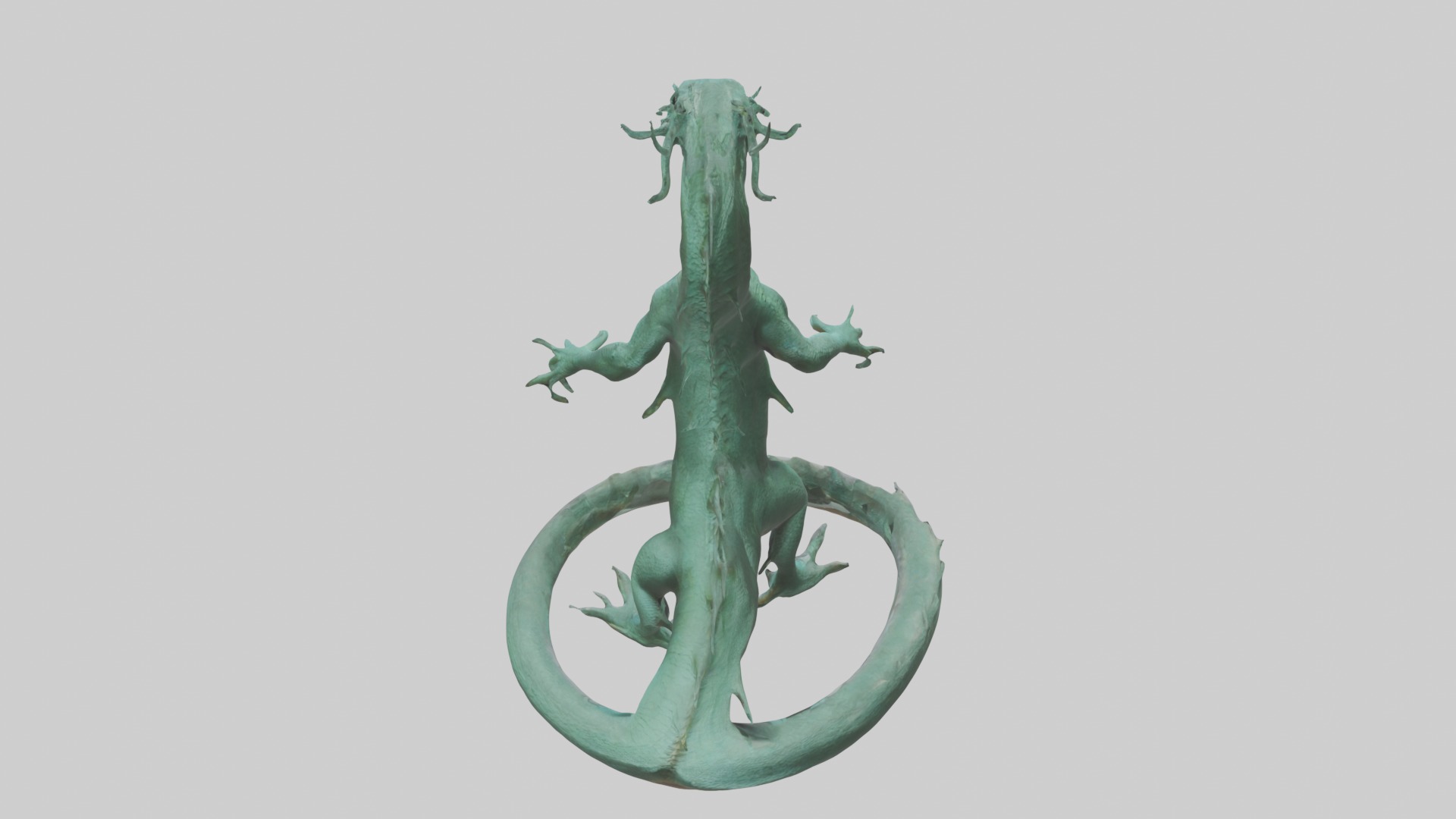 Basilisk Model 1 Low-poly 3D model_9