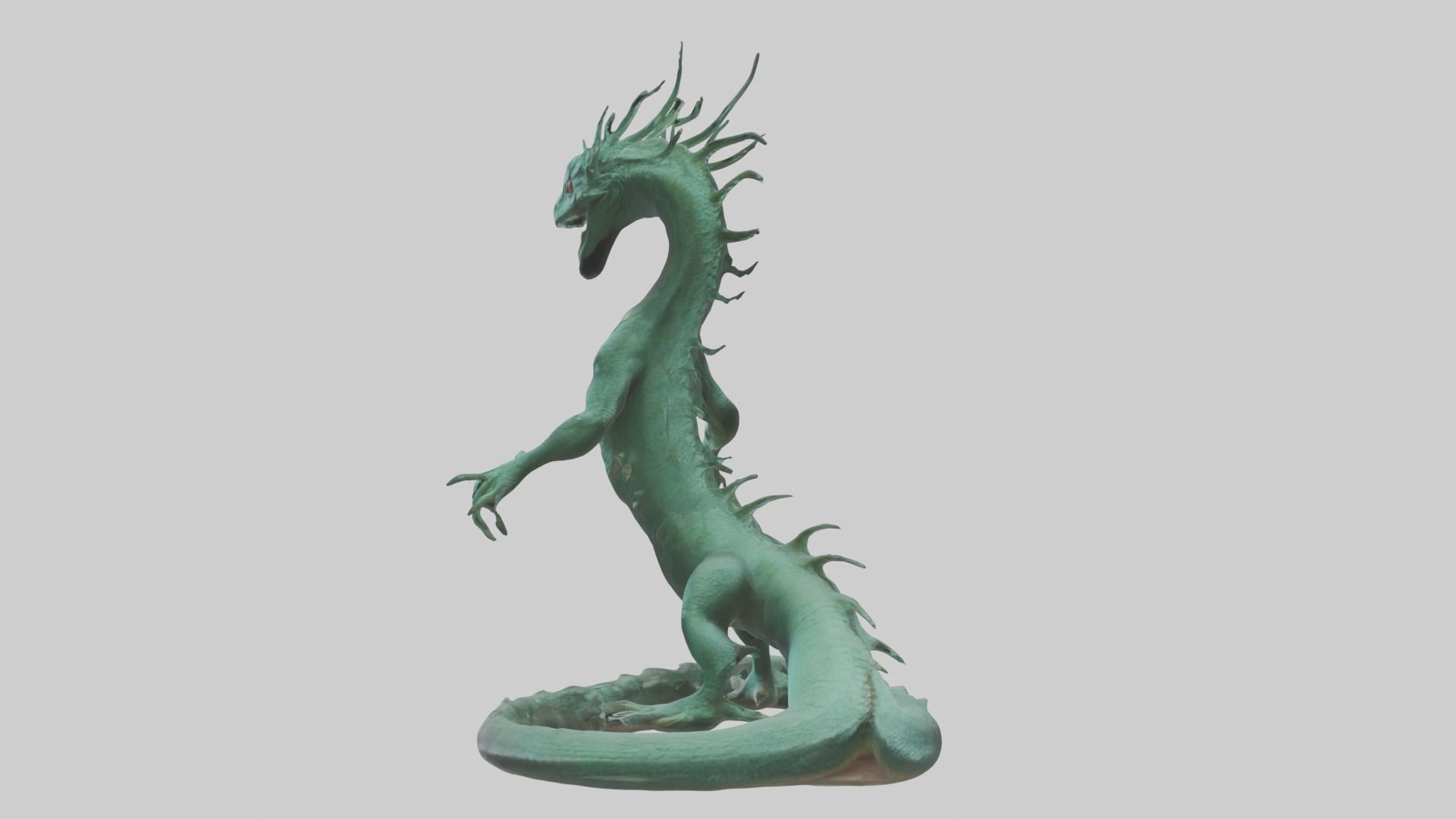 Basilisk Model 1 Low-poly 3D model_3