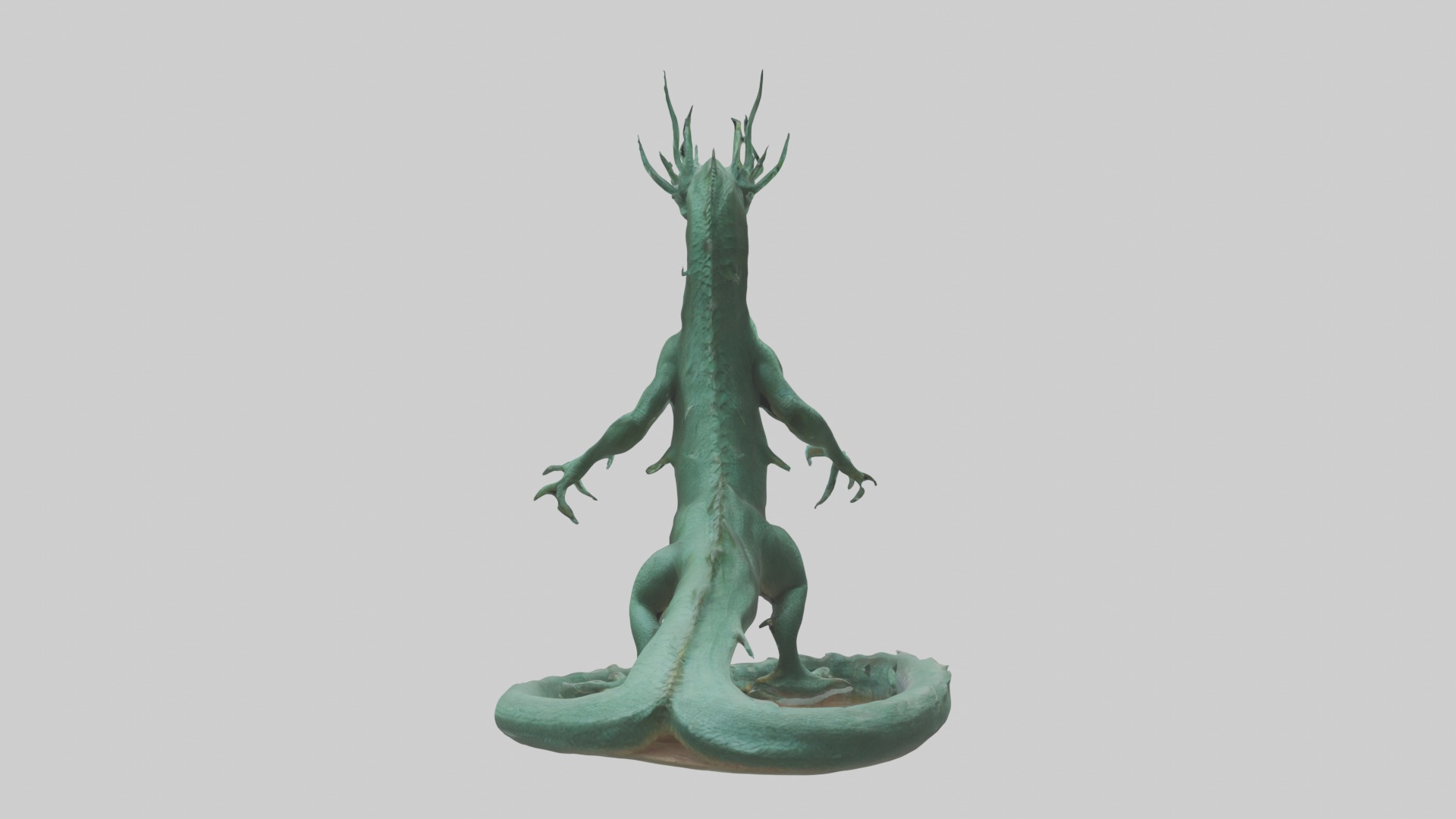 Basilisk Model 1 Low-poly 3D model_2