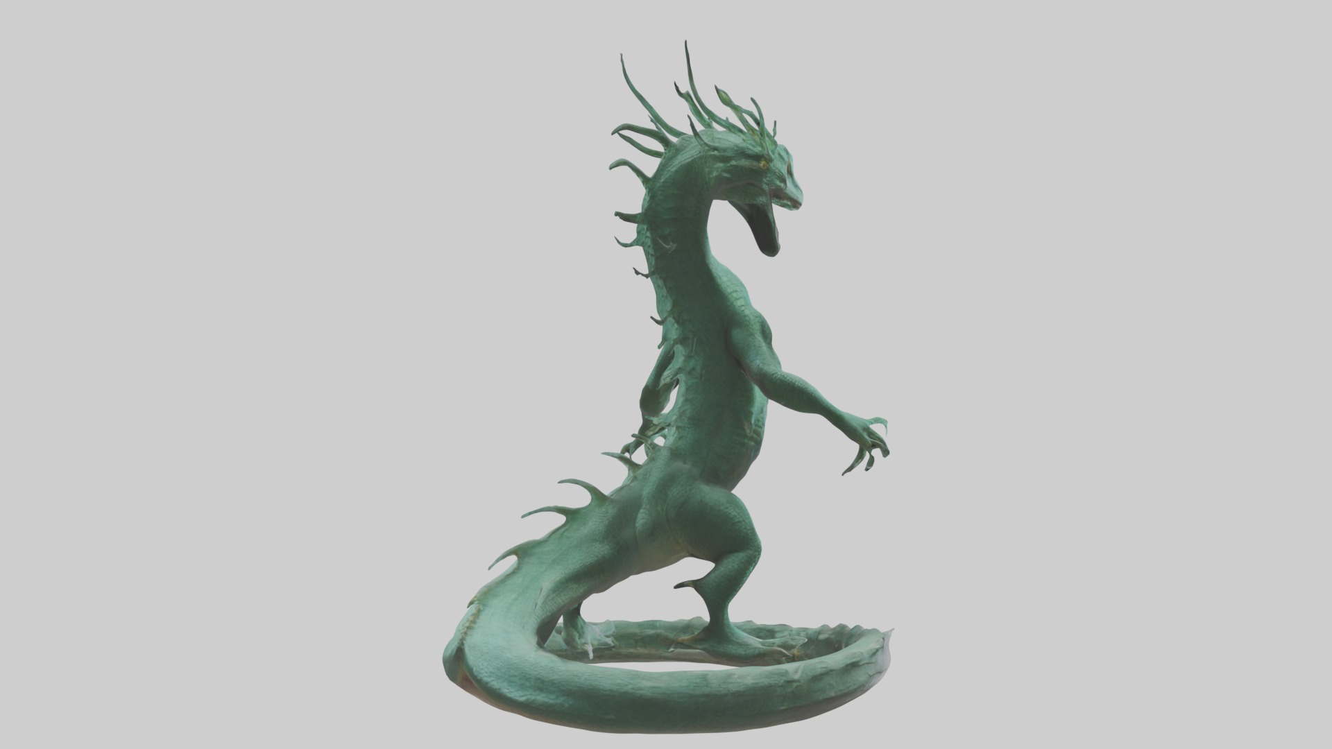 Basilisk Model 1 Low-poly 3D model_4