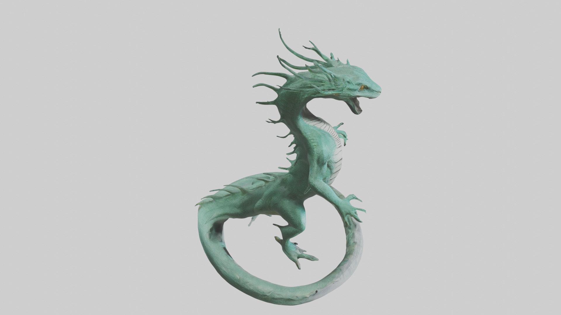 Basilisk Model 1 Low-poly 3D model_12