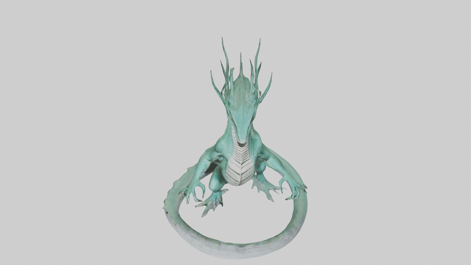 Basilisk Model 1 Low-poly 3D model_10