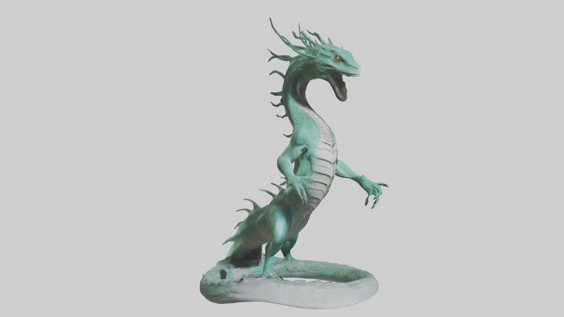 Basilisk Model 1 Low-poly 3D model_6