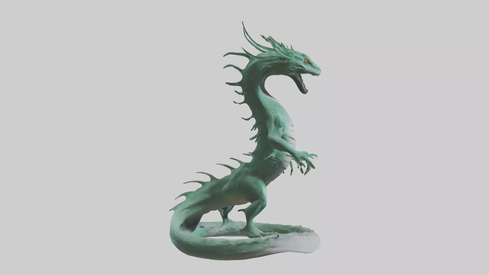 Basilisk Model 1 Low-poly 3D model_0