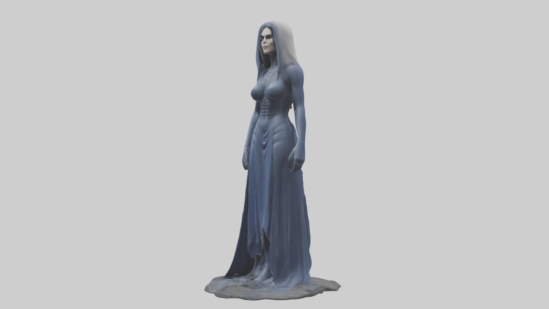 Banshee Model 1 Low-poly 3D model_1