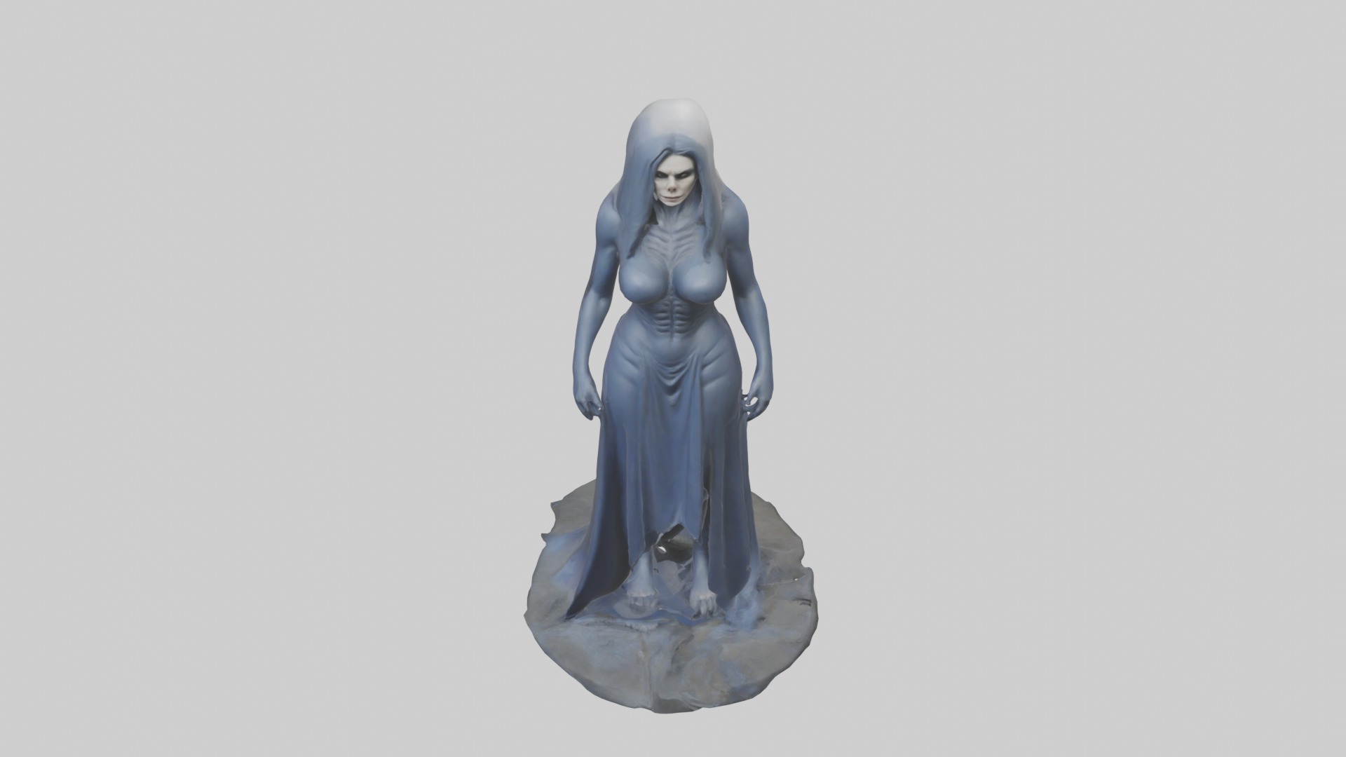 Banshee Model 1 Low-poly 3D model_10