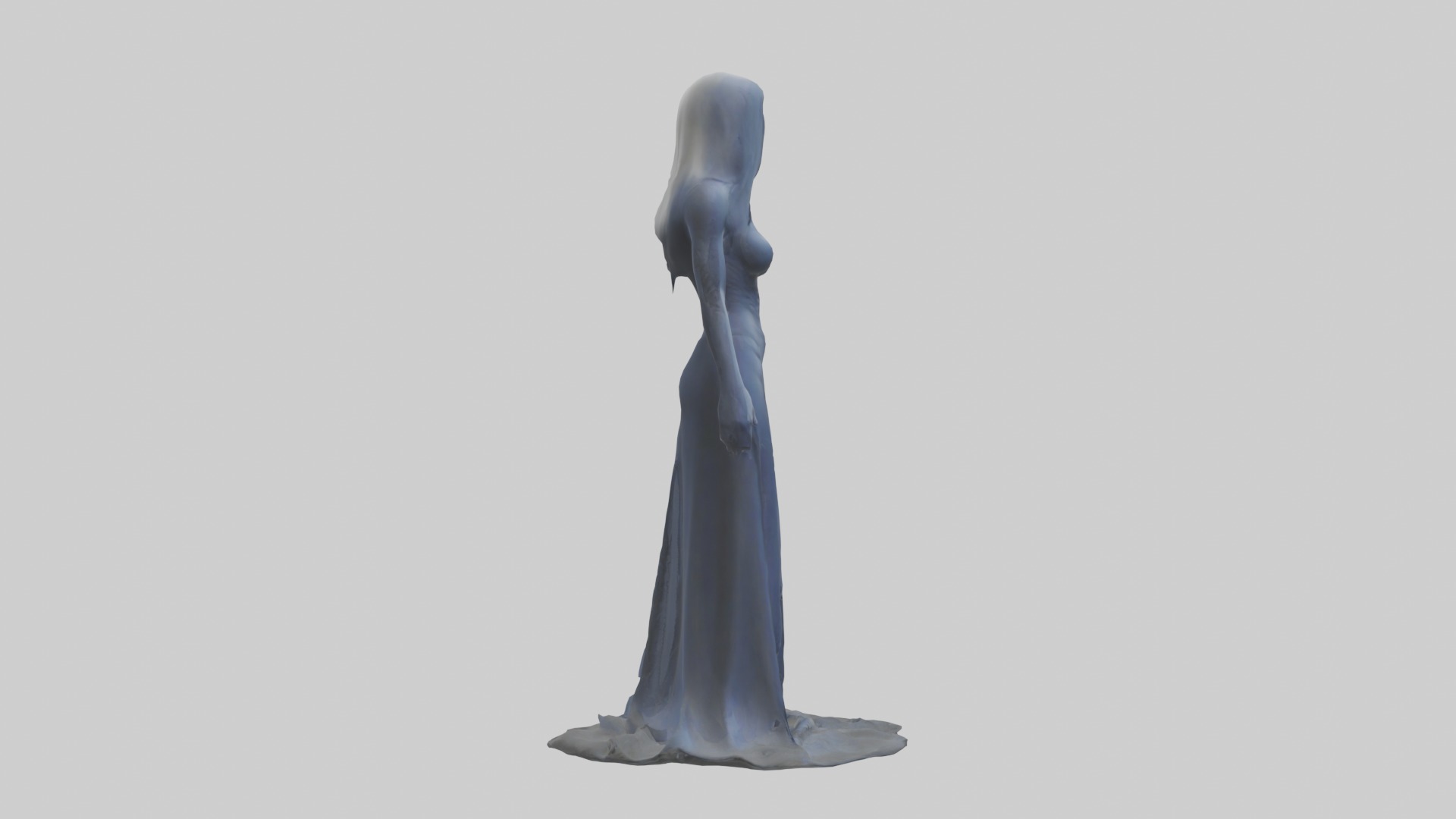 Banshee Model 1 Low-poly 3D model_7