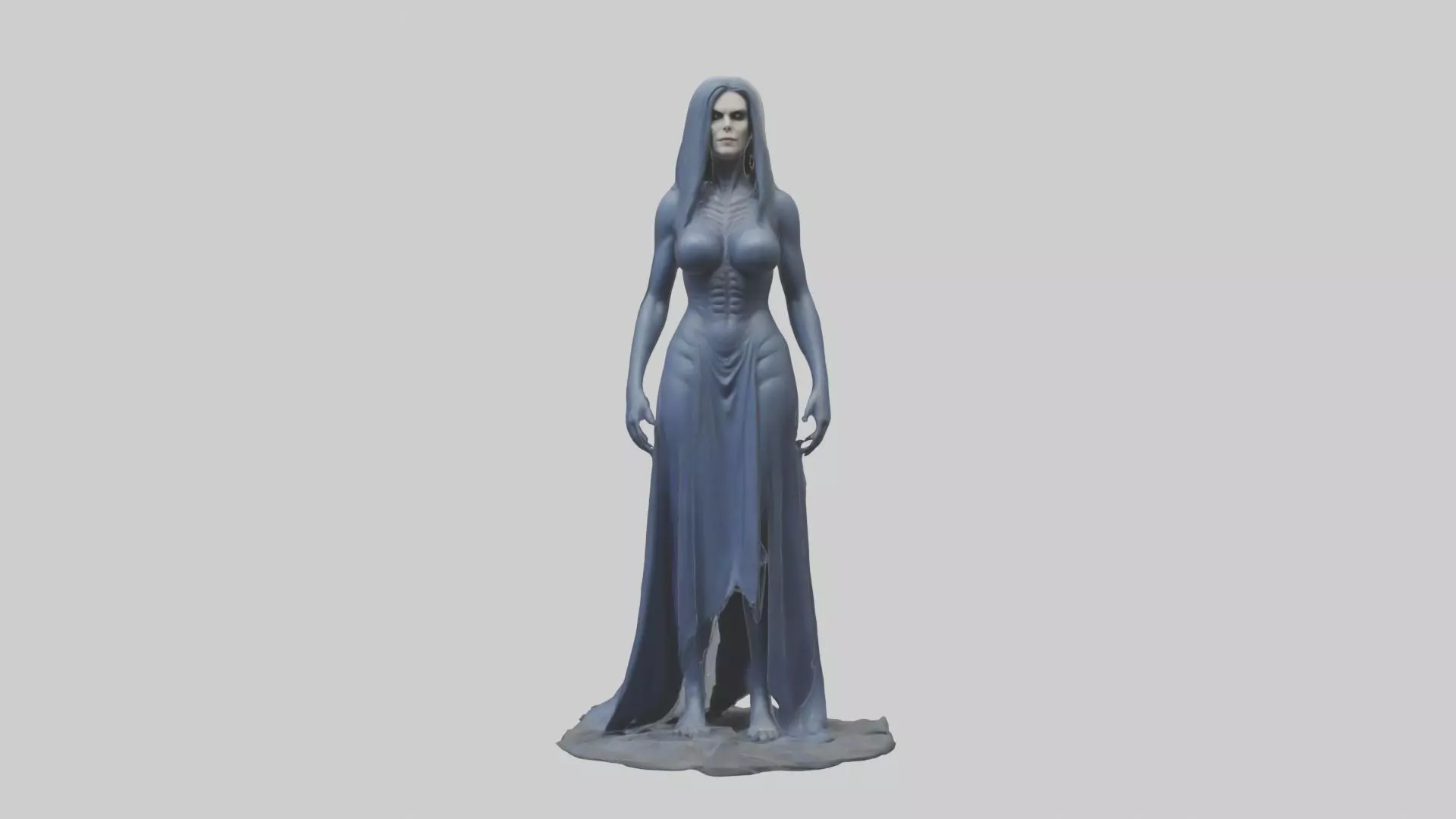 Banshee Model 1 Low-poly 3D model_0