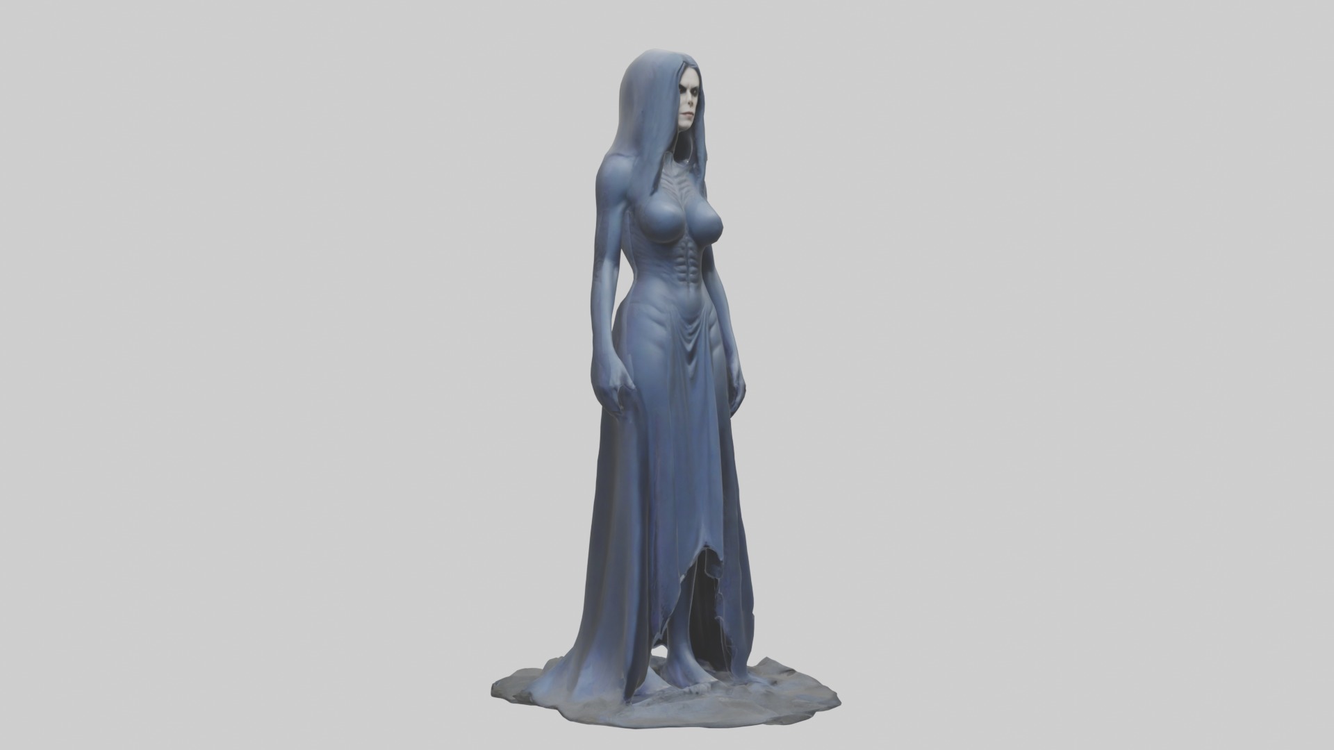 Banshee Model 1 Low-poly 3D model_5