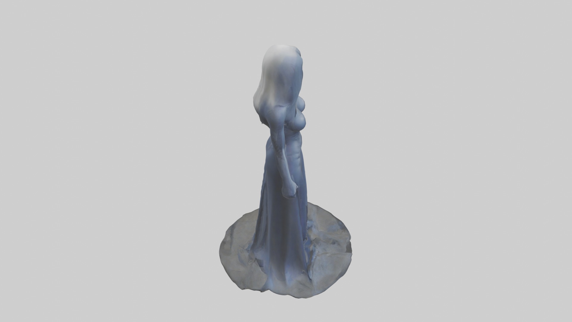 Banshee Model 1 Low-poly 3D model_12