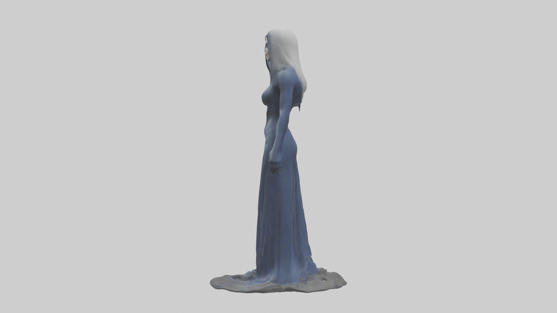 Banshee Model 1 Low-poly 3D model_6