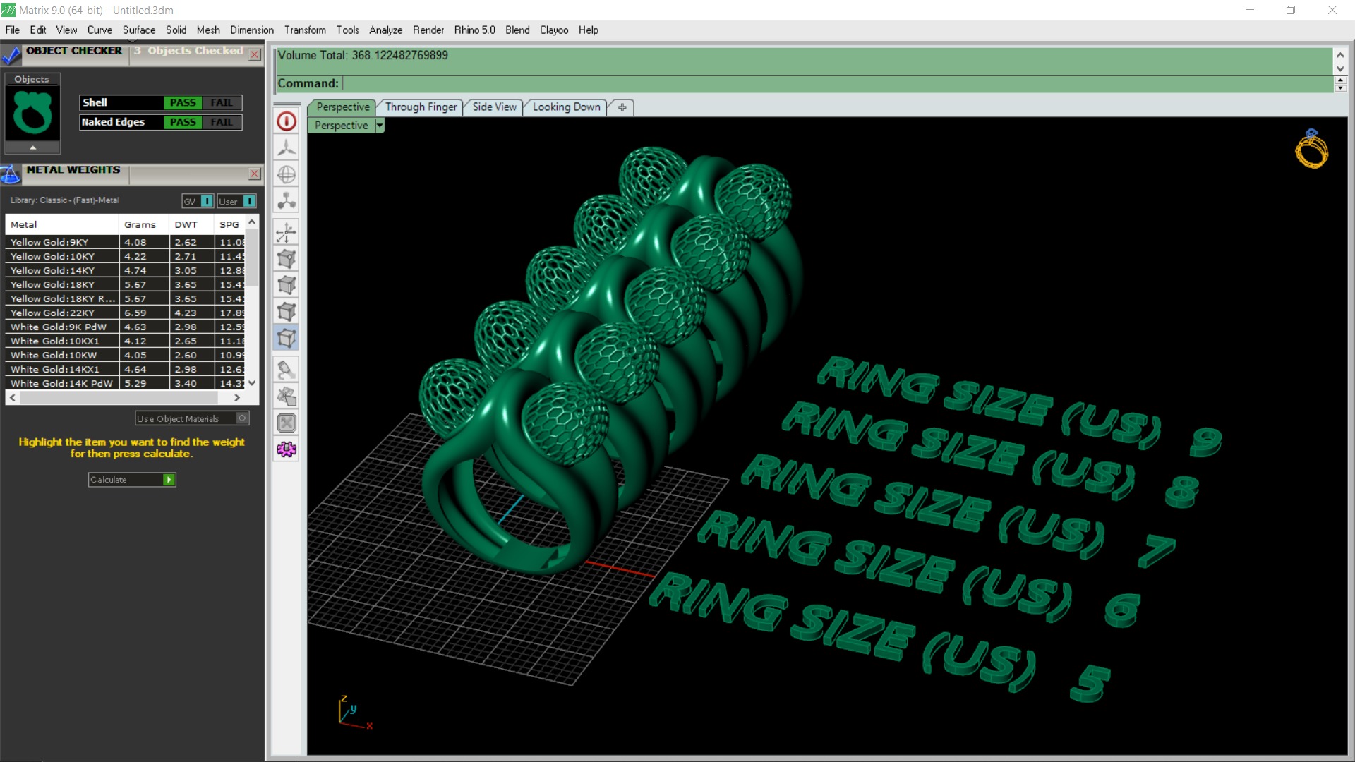 Golden Elegance 3D print model_8