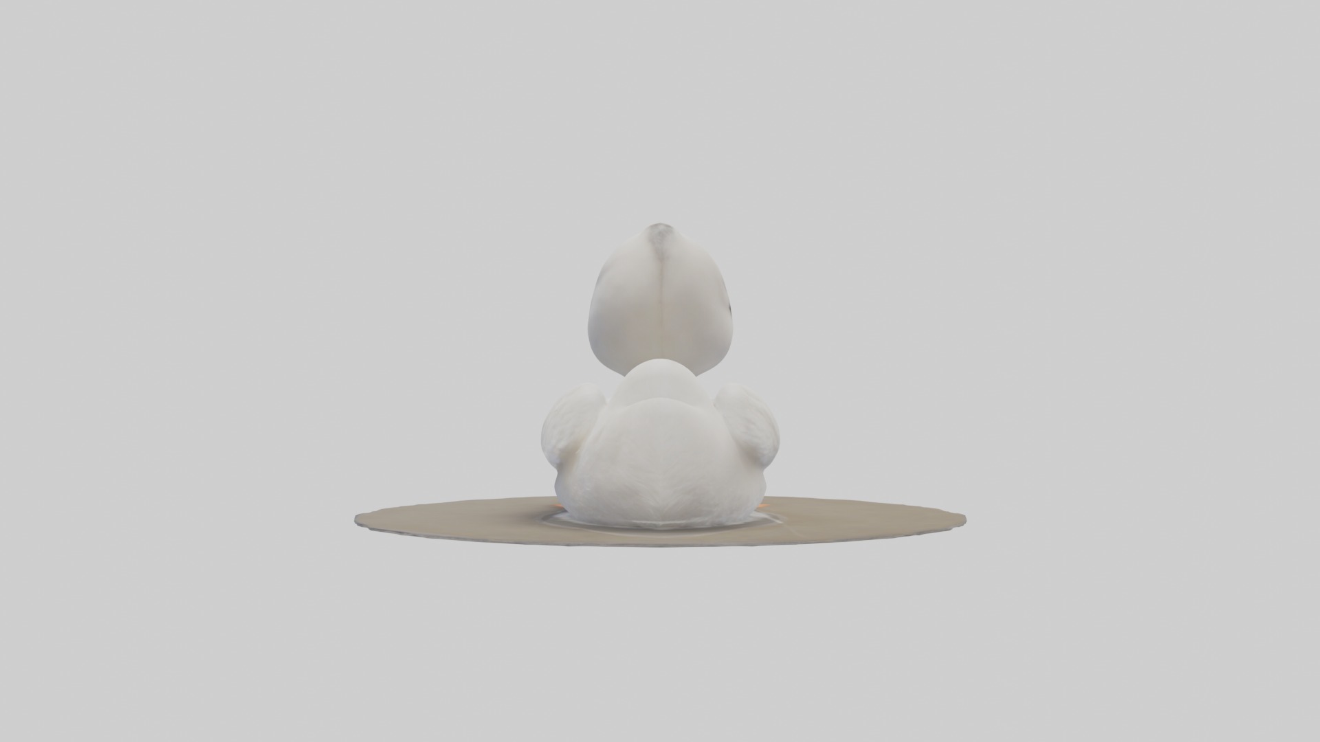 Babyswan Model 1 Low-poly 3D model_1