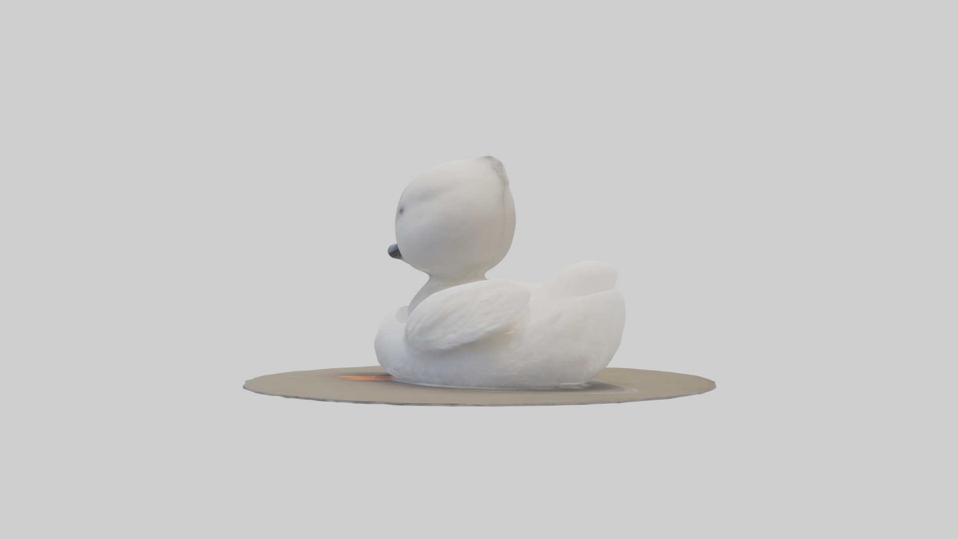 Babyswan Model 1 Low-poly 3D model_2