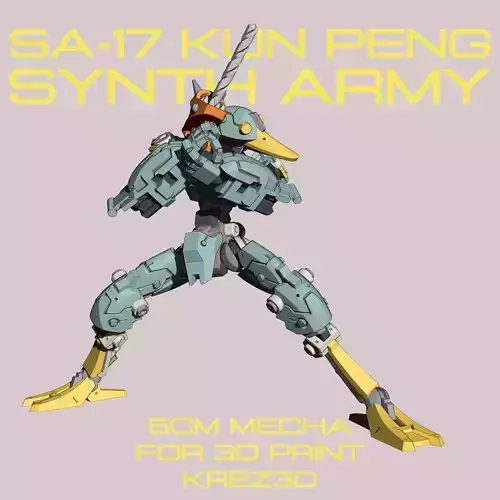 SA-17 Kun Peng 3D print model