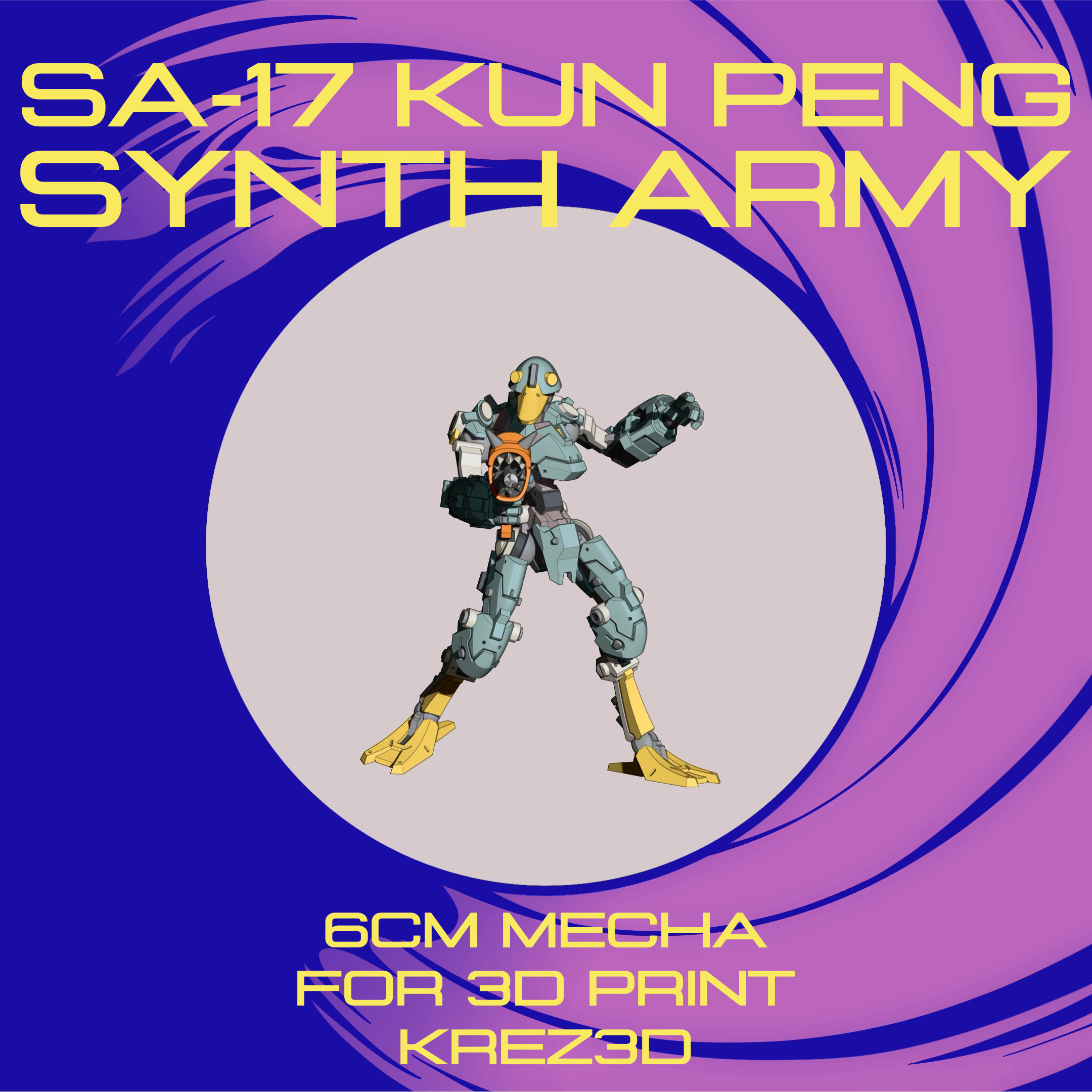 SA-17 Kun Peng 3D print model_6