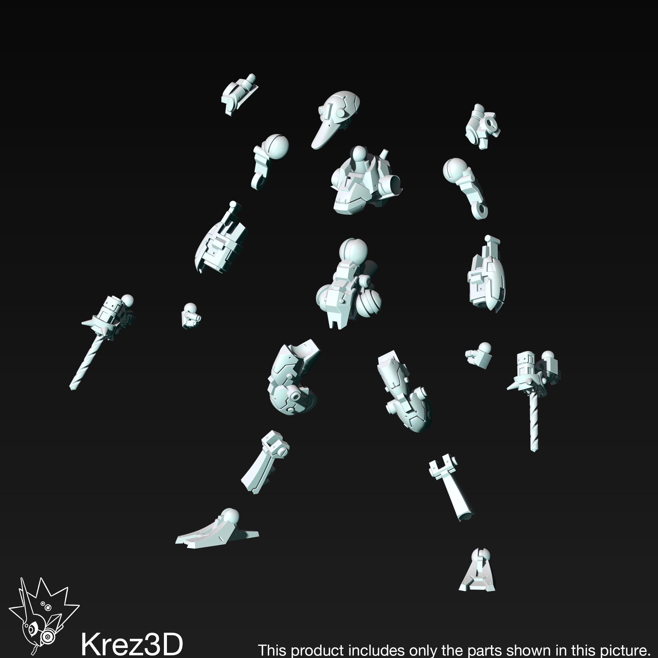 SA-17 Kun Peng 3D print model_3