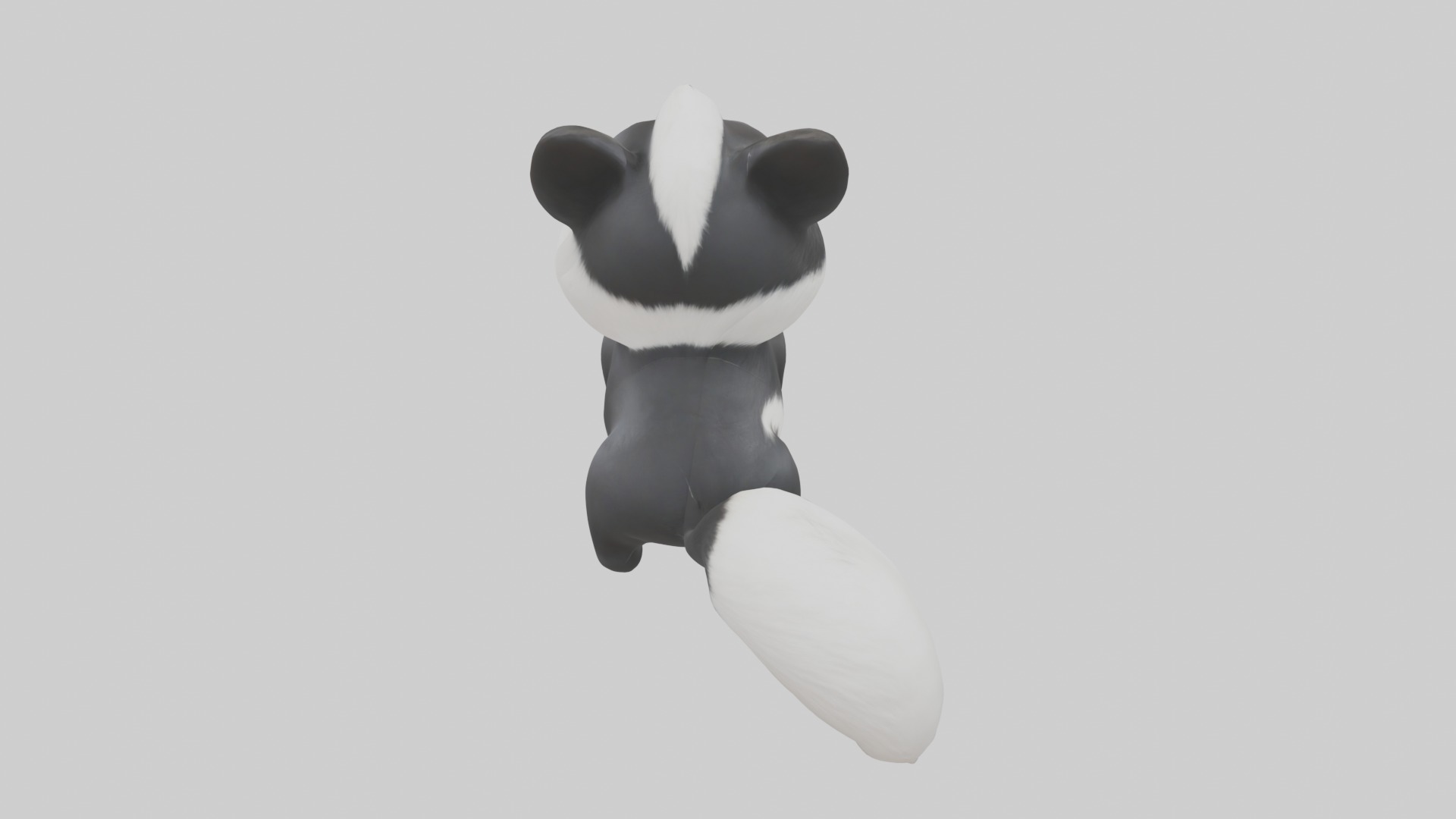 Babyskunk Model 1 Low-poly 3D model_9
