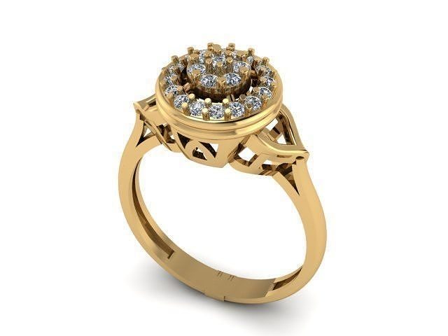 Wedding Ring for Women 3D print model