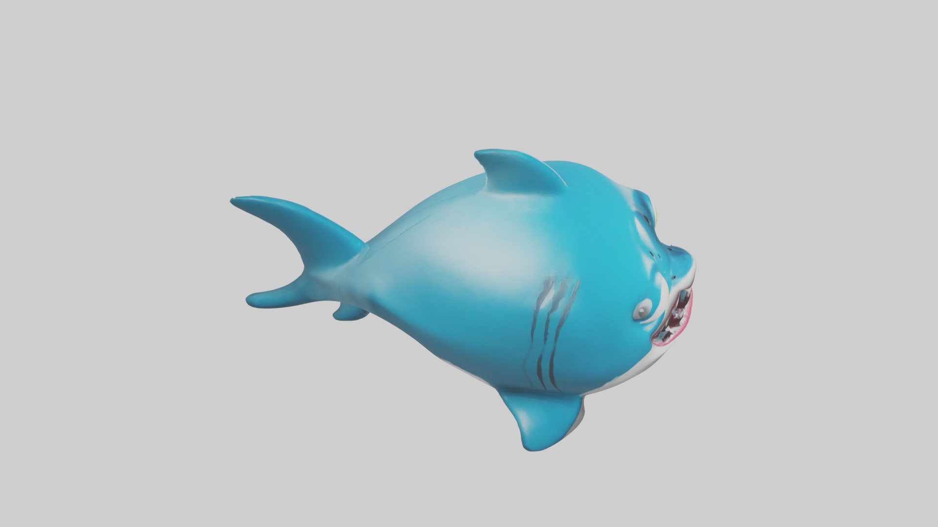 Babyshark Model 1 Low-poly 3D model_12