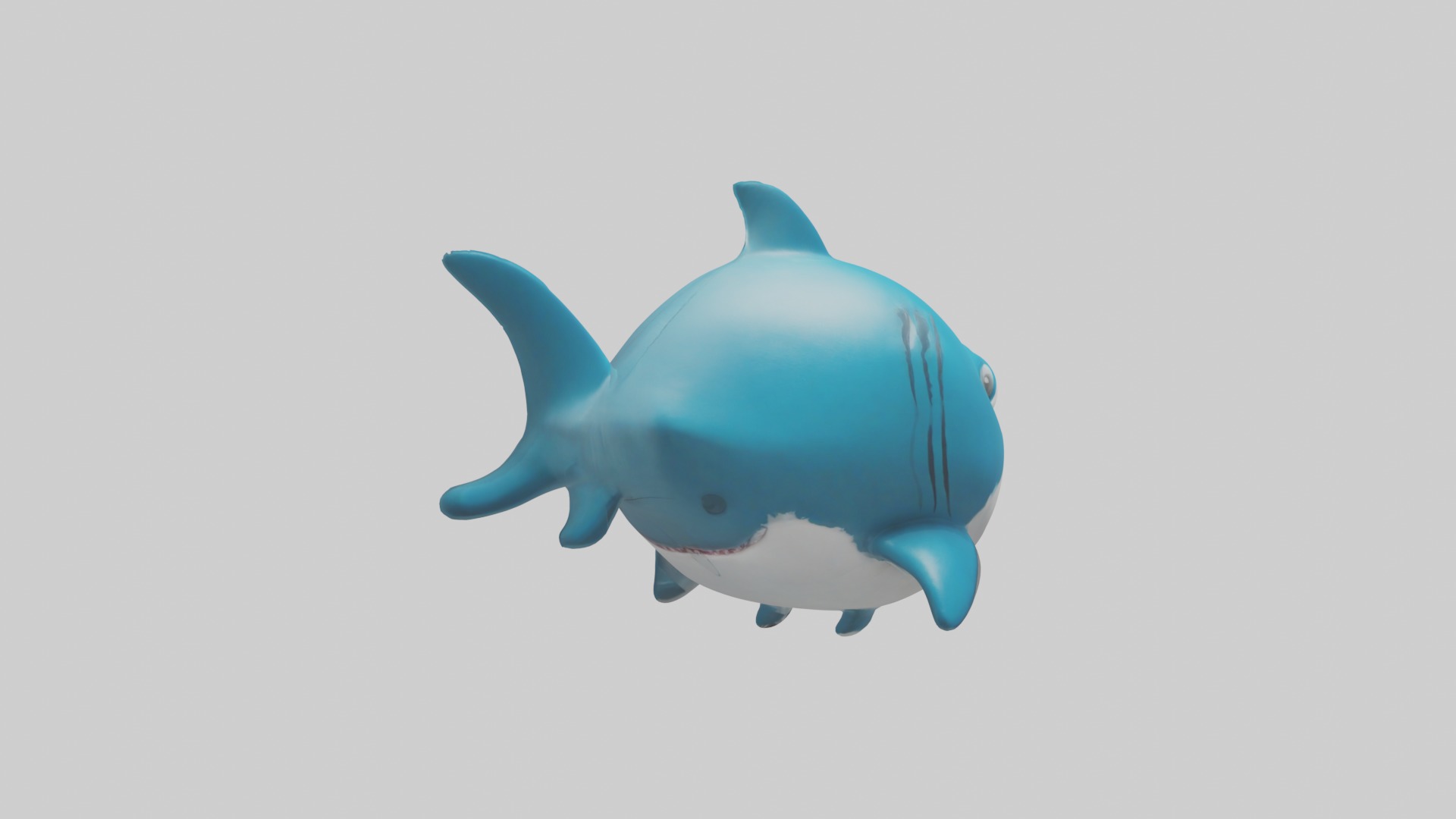Babyshark Model 1 Low-poly 3D model_3